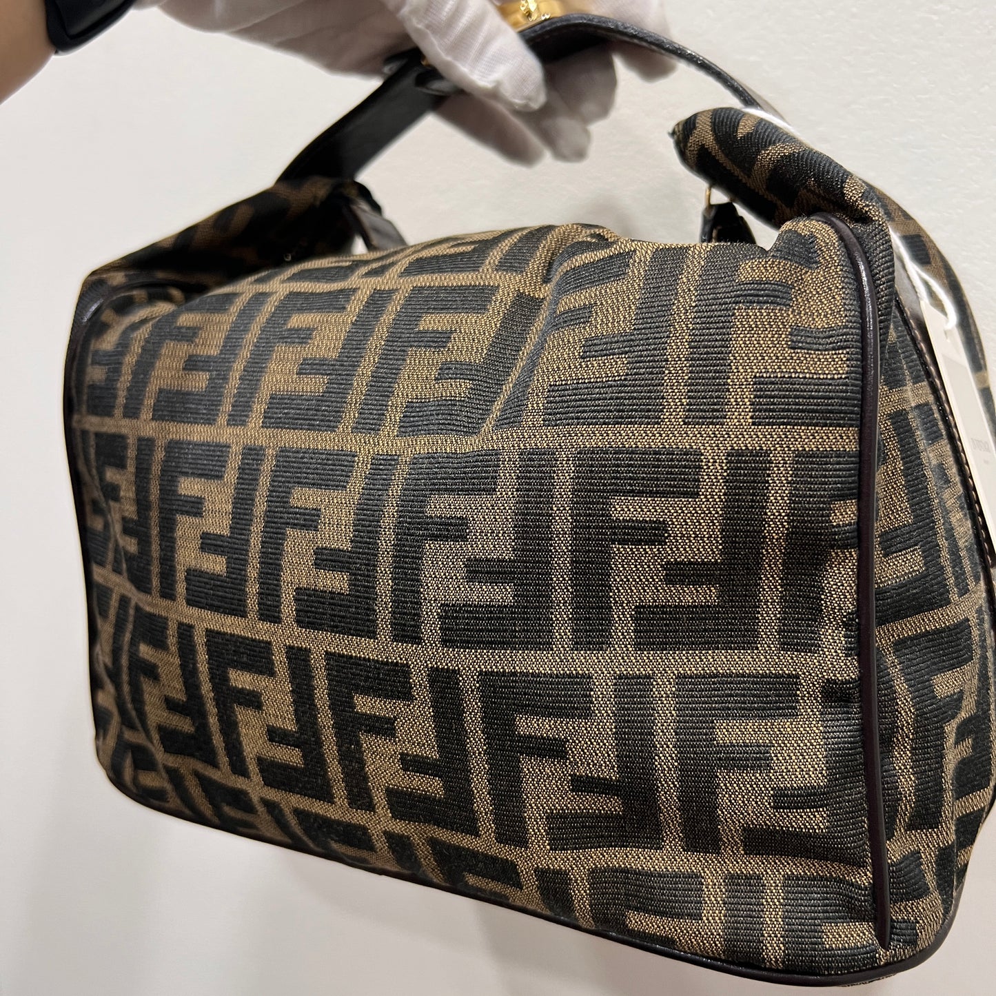 FENDI Zucca Vanity Bag 24cm