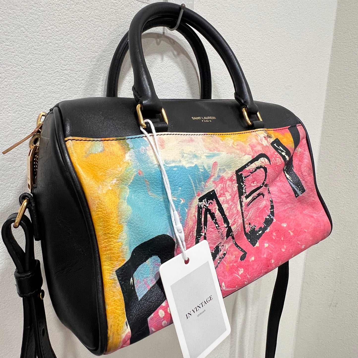 YSL Calfskin Classic Baby Small Duffle