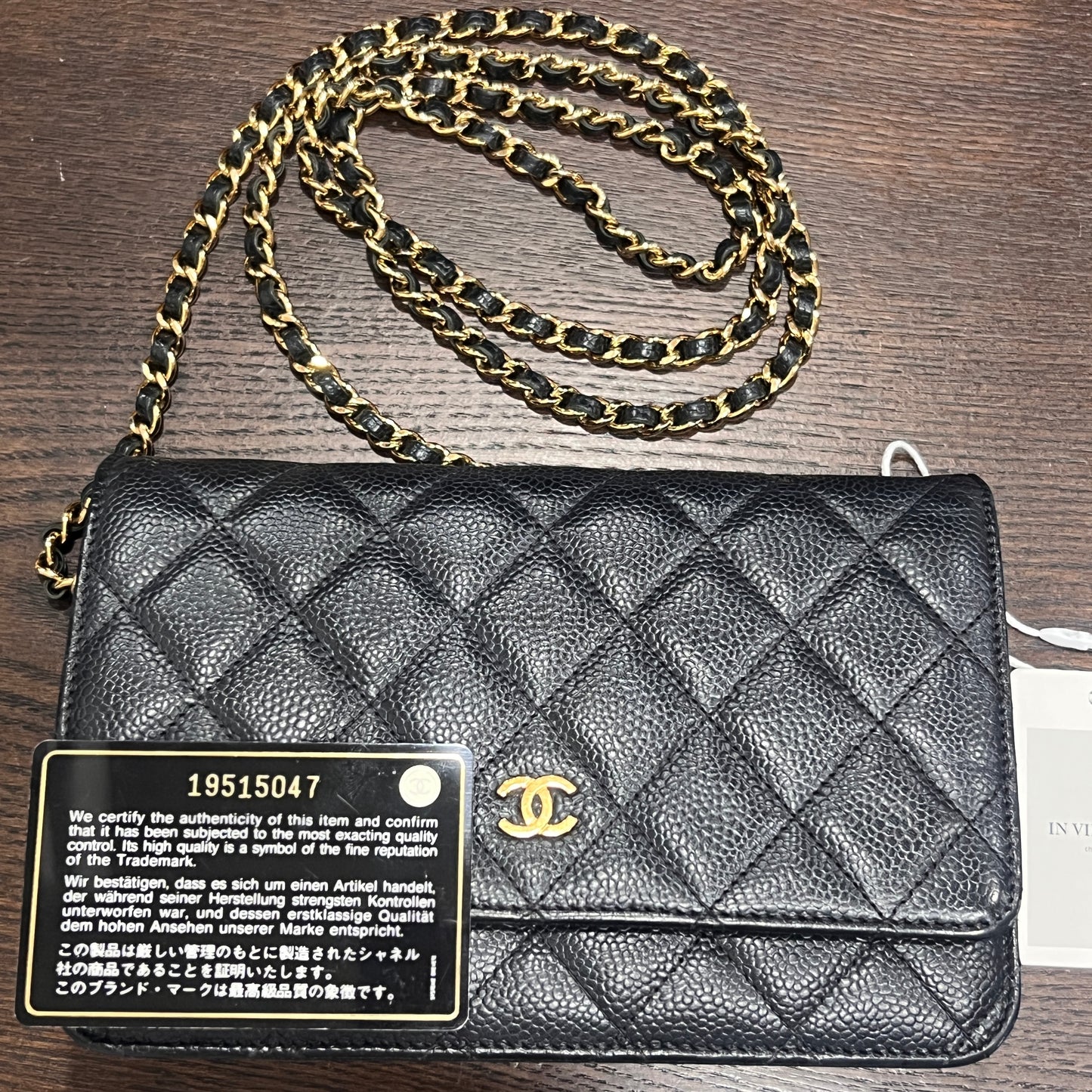 CHANEL Caviar WOC