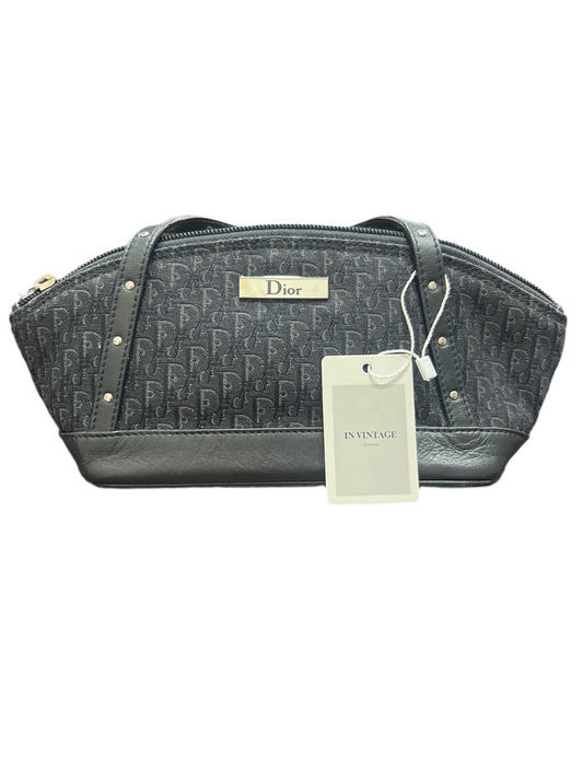 DIOR 2003 Black Street Chic Trotter Handbag