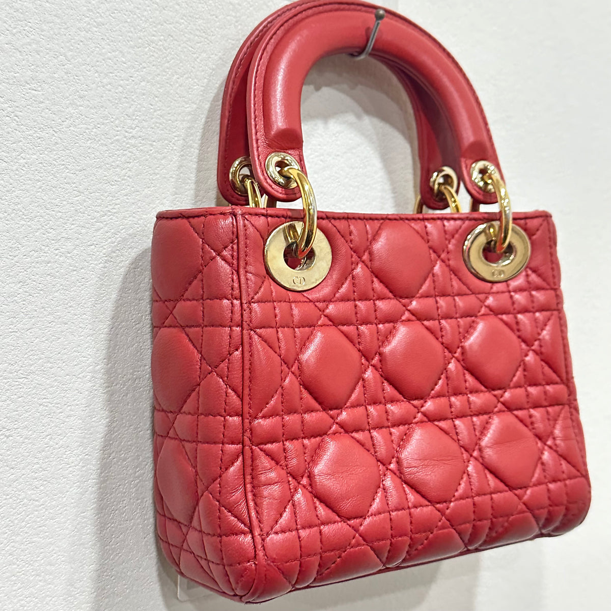 Christian Dior Lady Dior Red