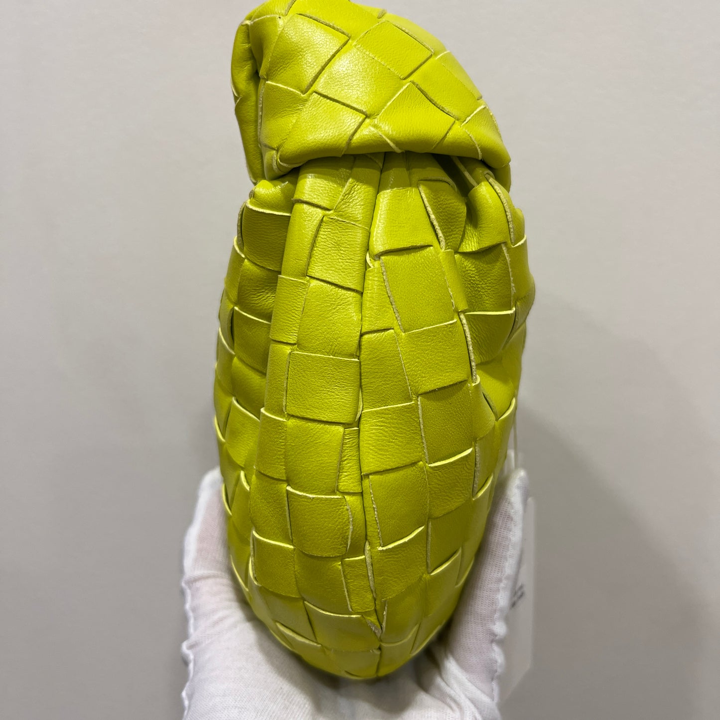 BOTTEGA VENETA Mini Jodie Neon Green