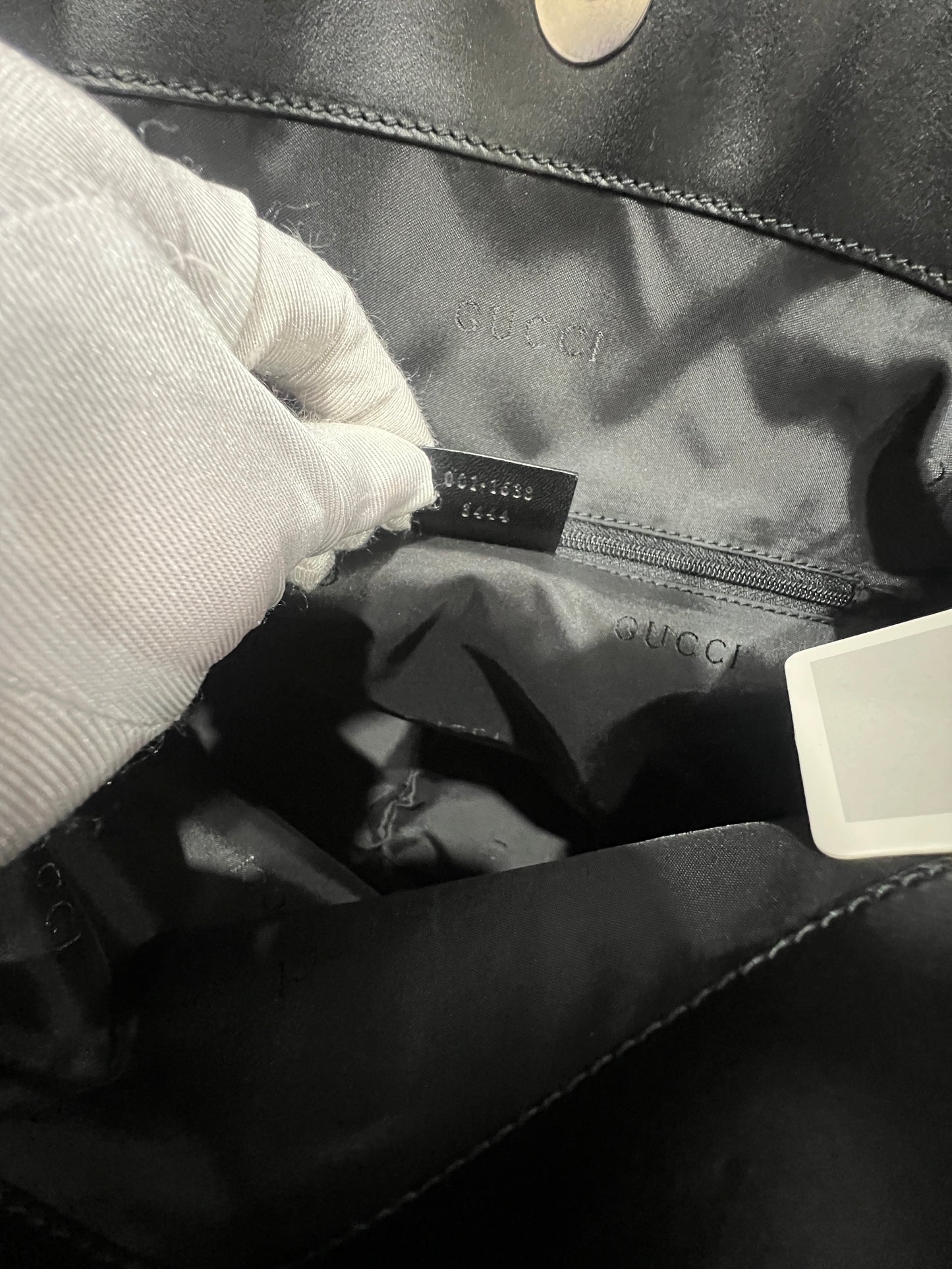 GUCCI Bamboo Handle Tote Bag