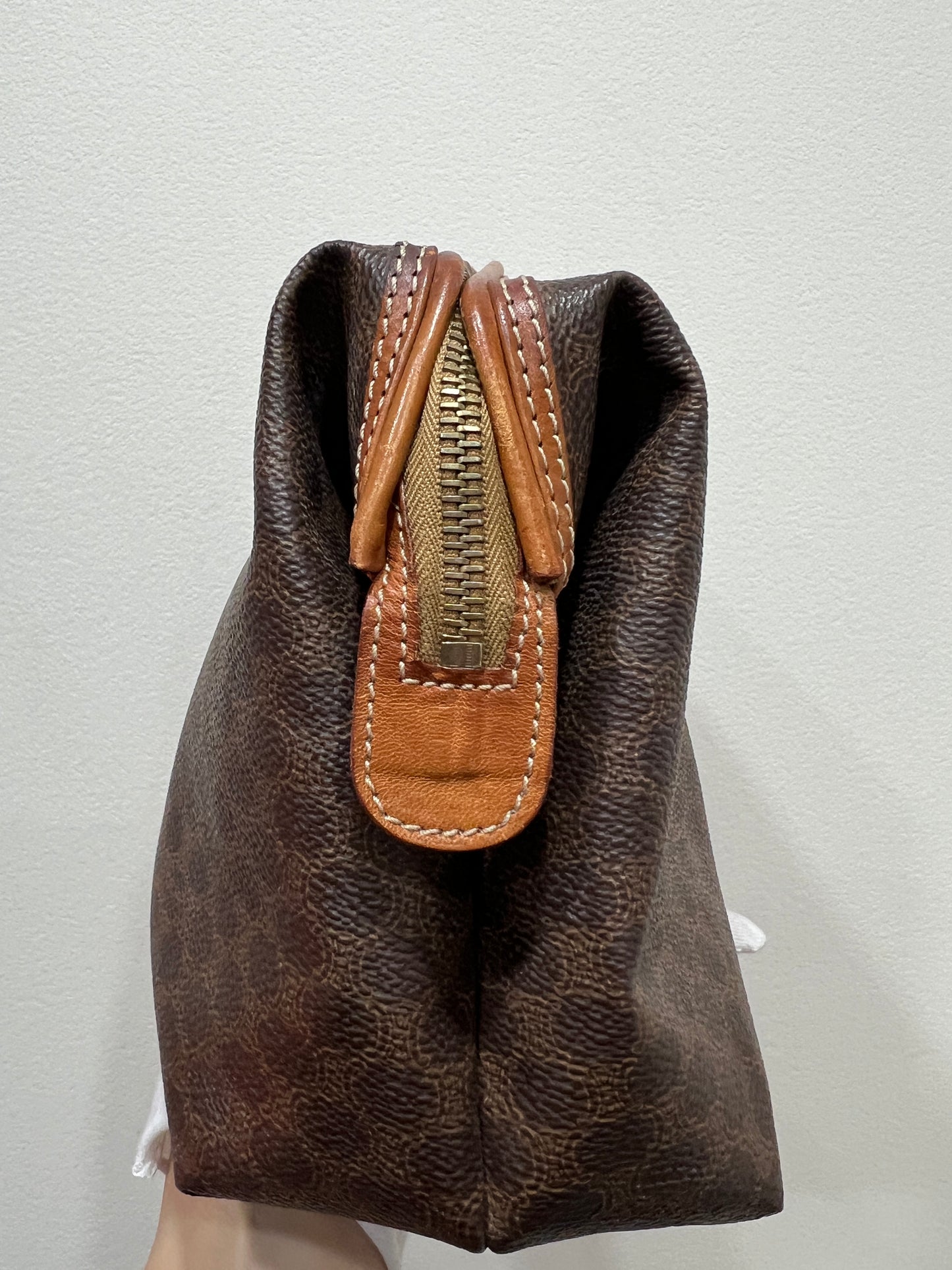 CELINE Macadam Pouch PVC Leather