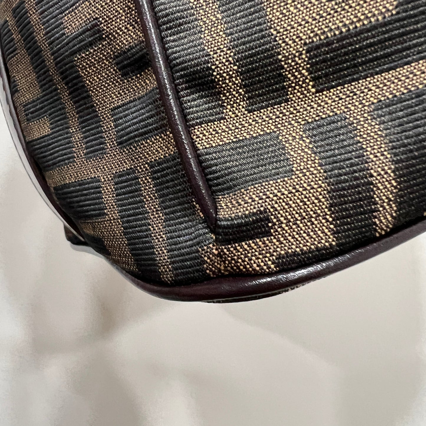 FENDI Zucca Vanity Bag 24cm