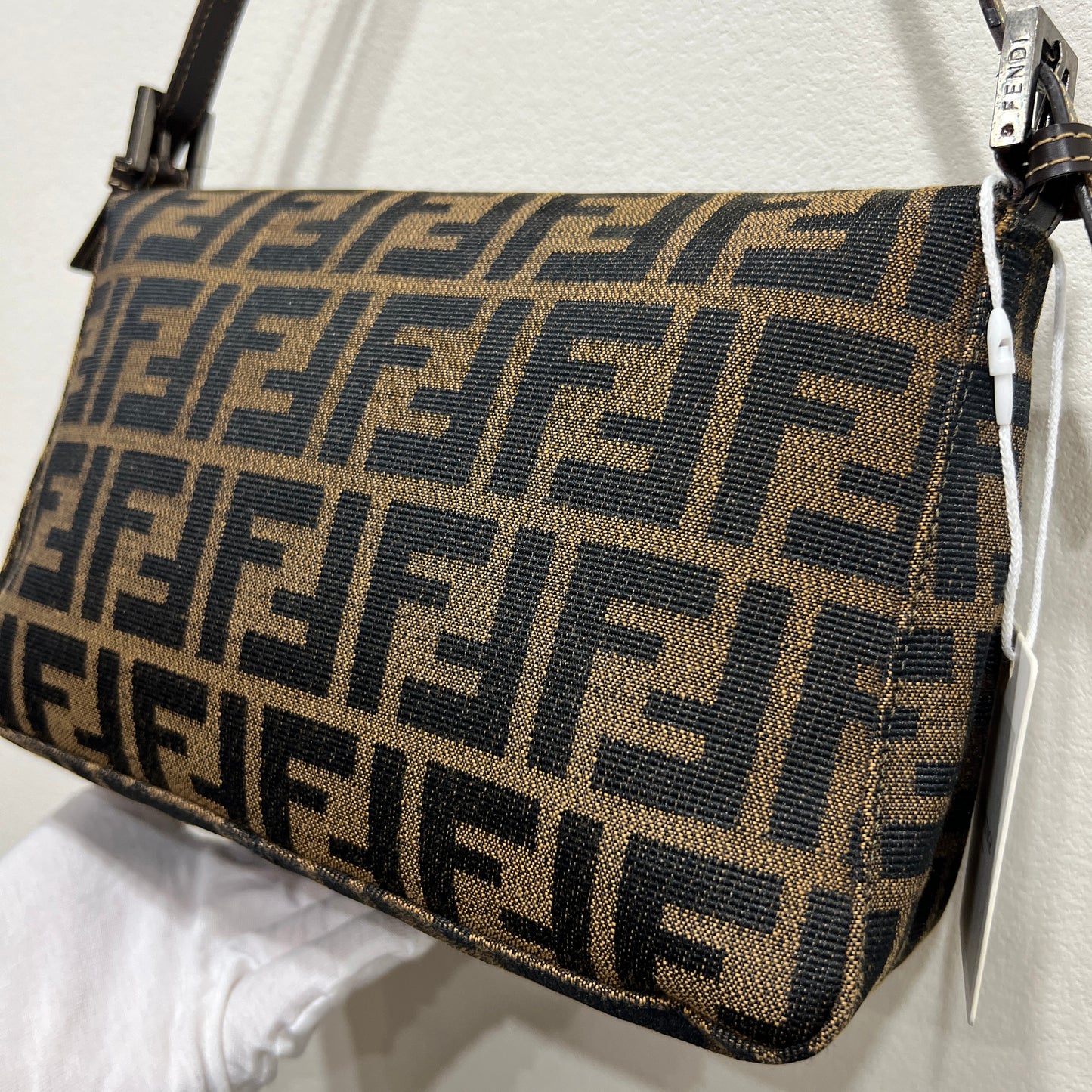FENDI Zucca Baguette Shoulder Bag