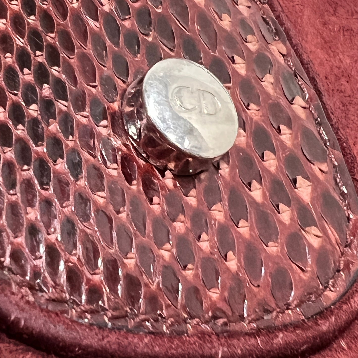 DIOR Phyton vintage Handbag