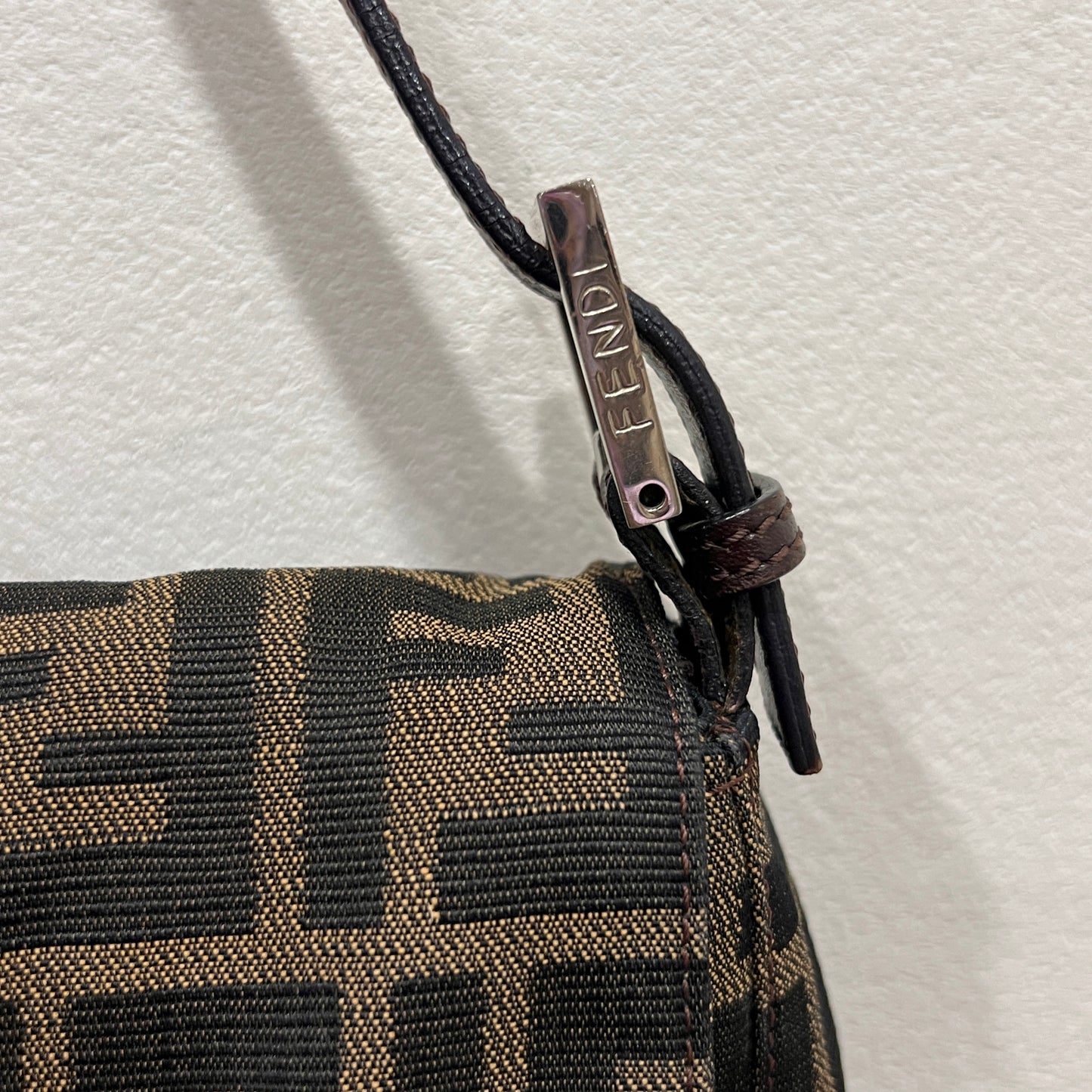 FENDI Baguette in Silver Hardware