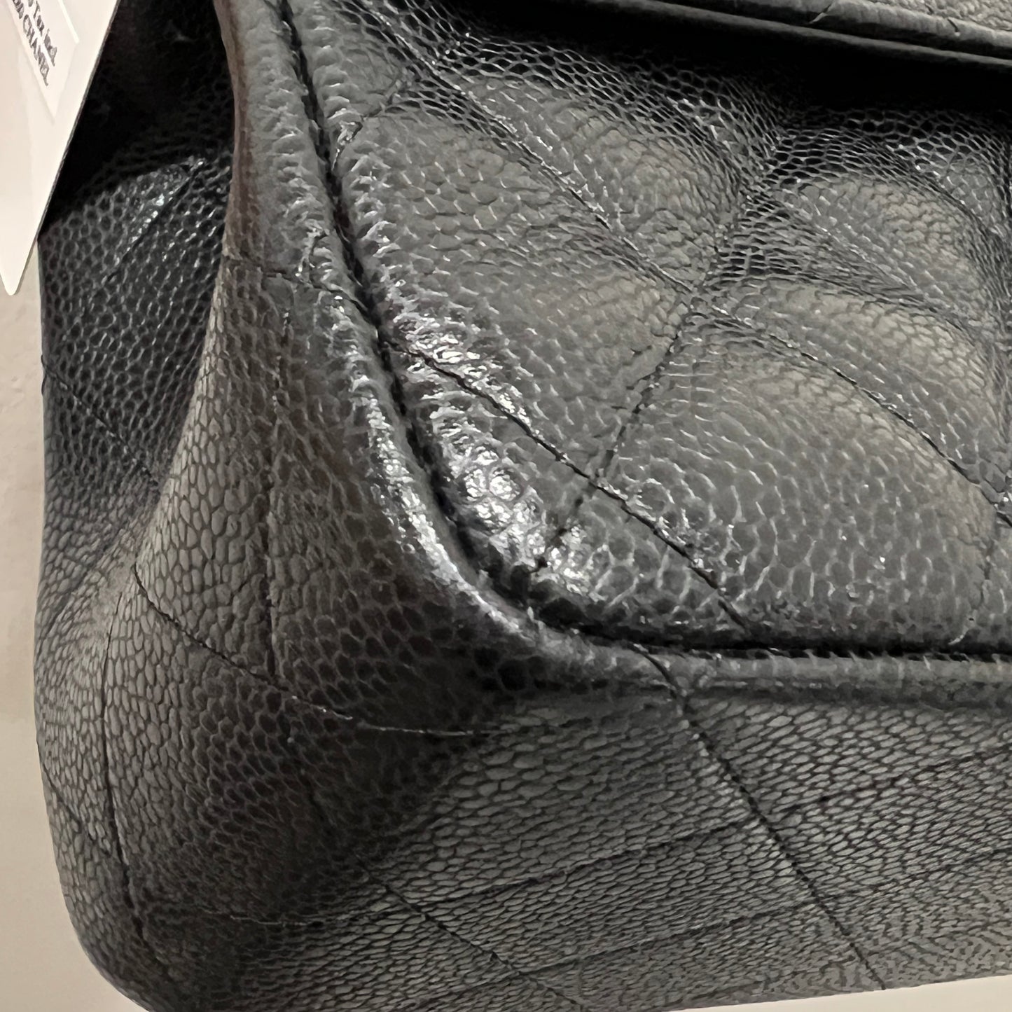 CHANEL Caviar Jumbo Double Flap