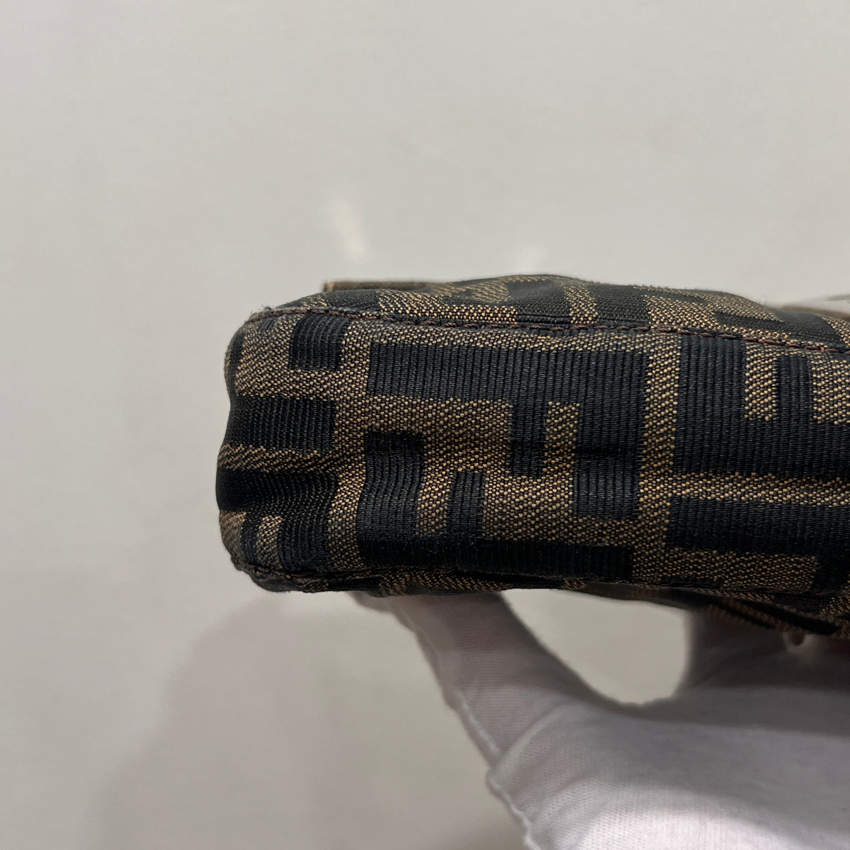 Fendi Baguette Zucca Canvas