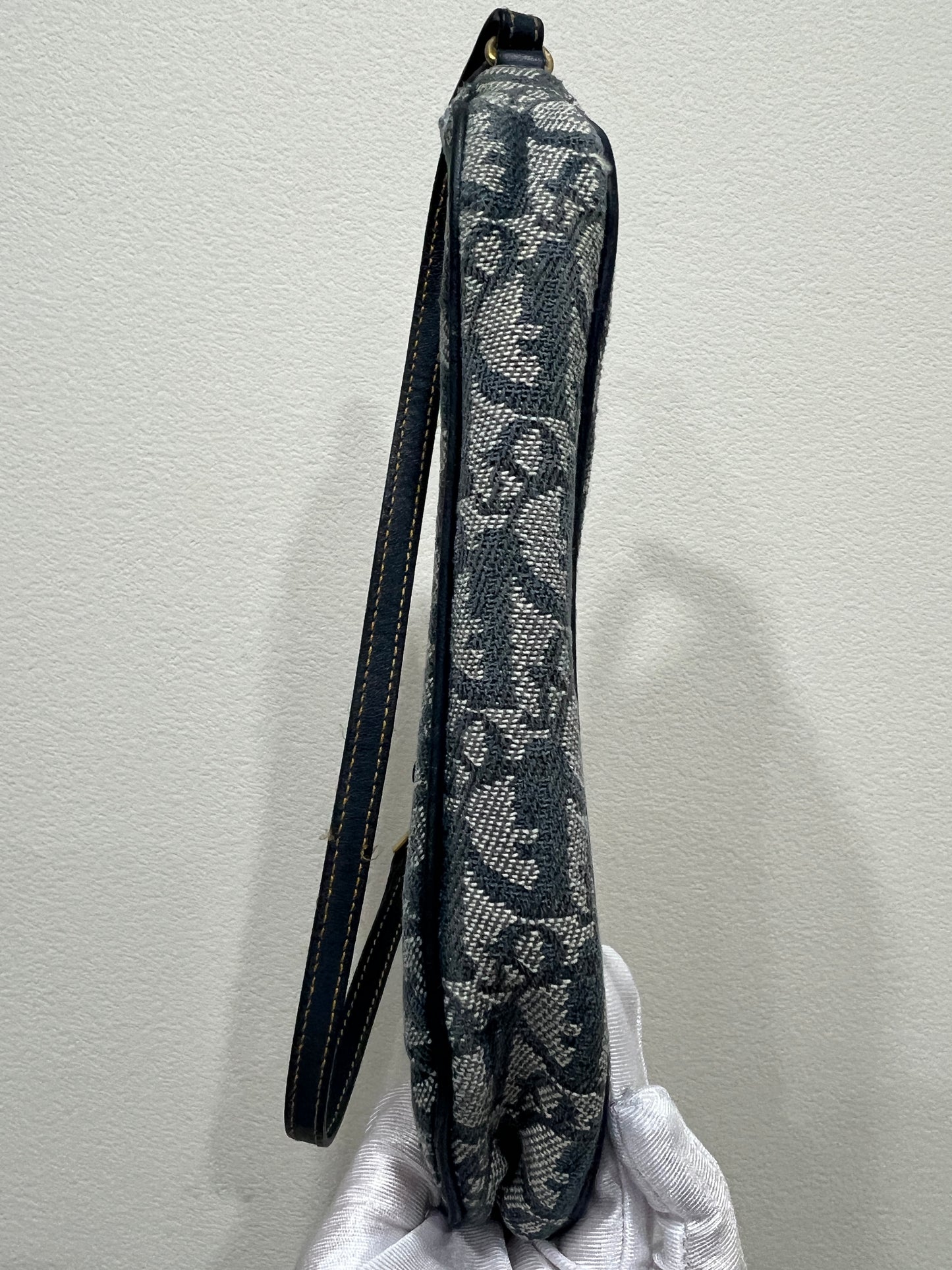 DIOR Saddle Bag Navy Blue