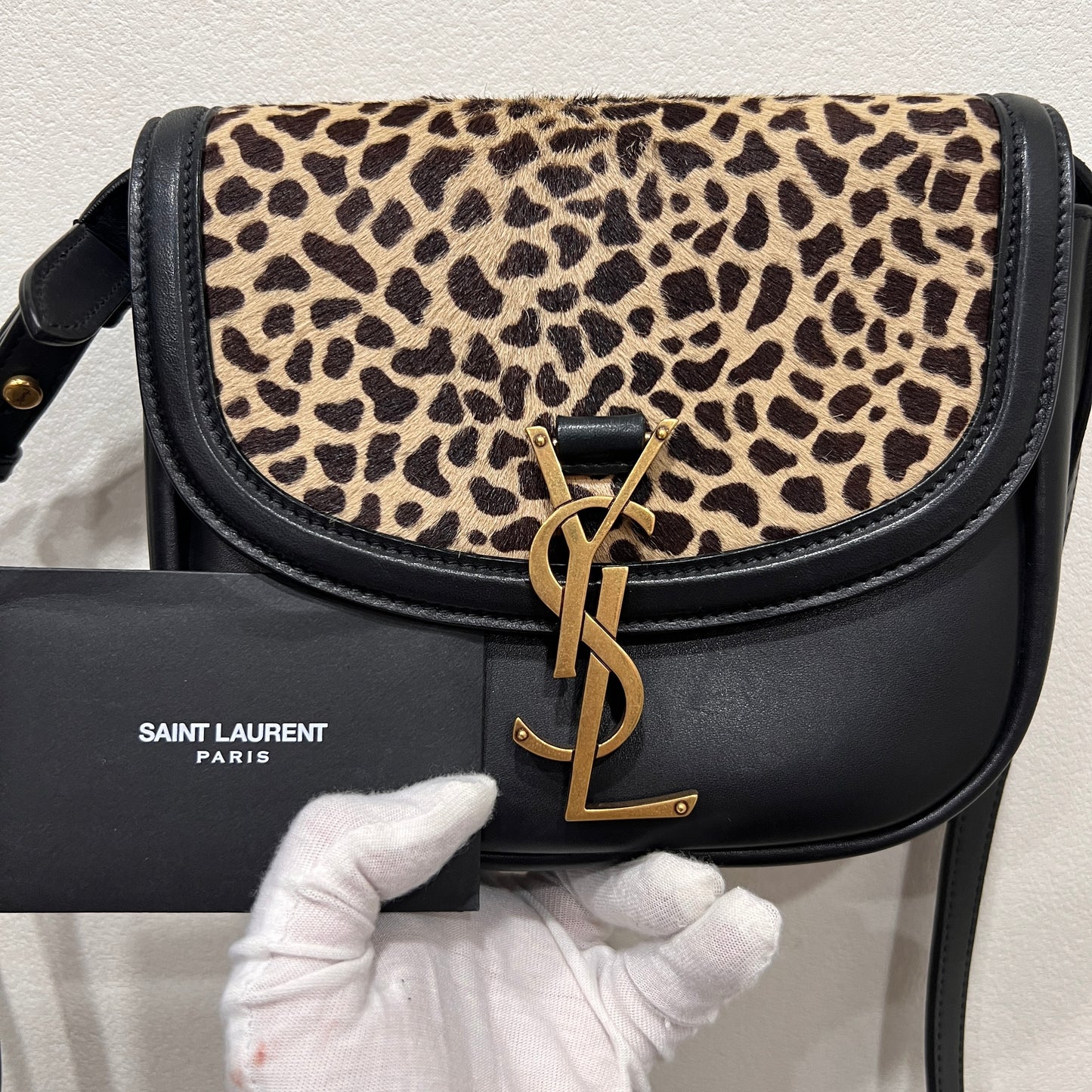 YSL Kaia Poulain Black