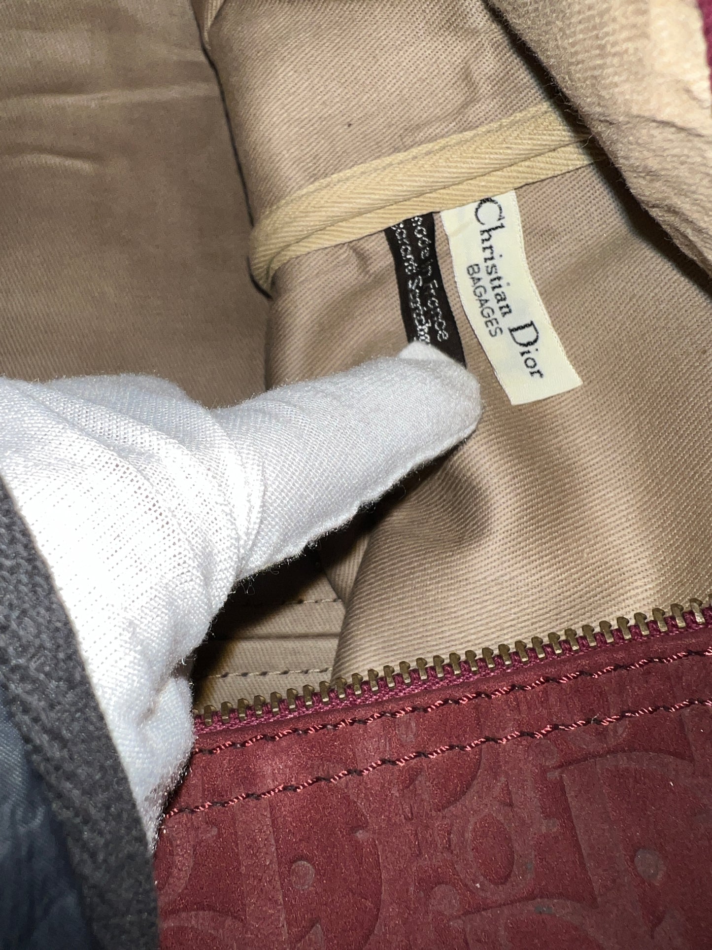 DIOR TROTTER BOSTON BAG 40cm