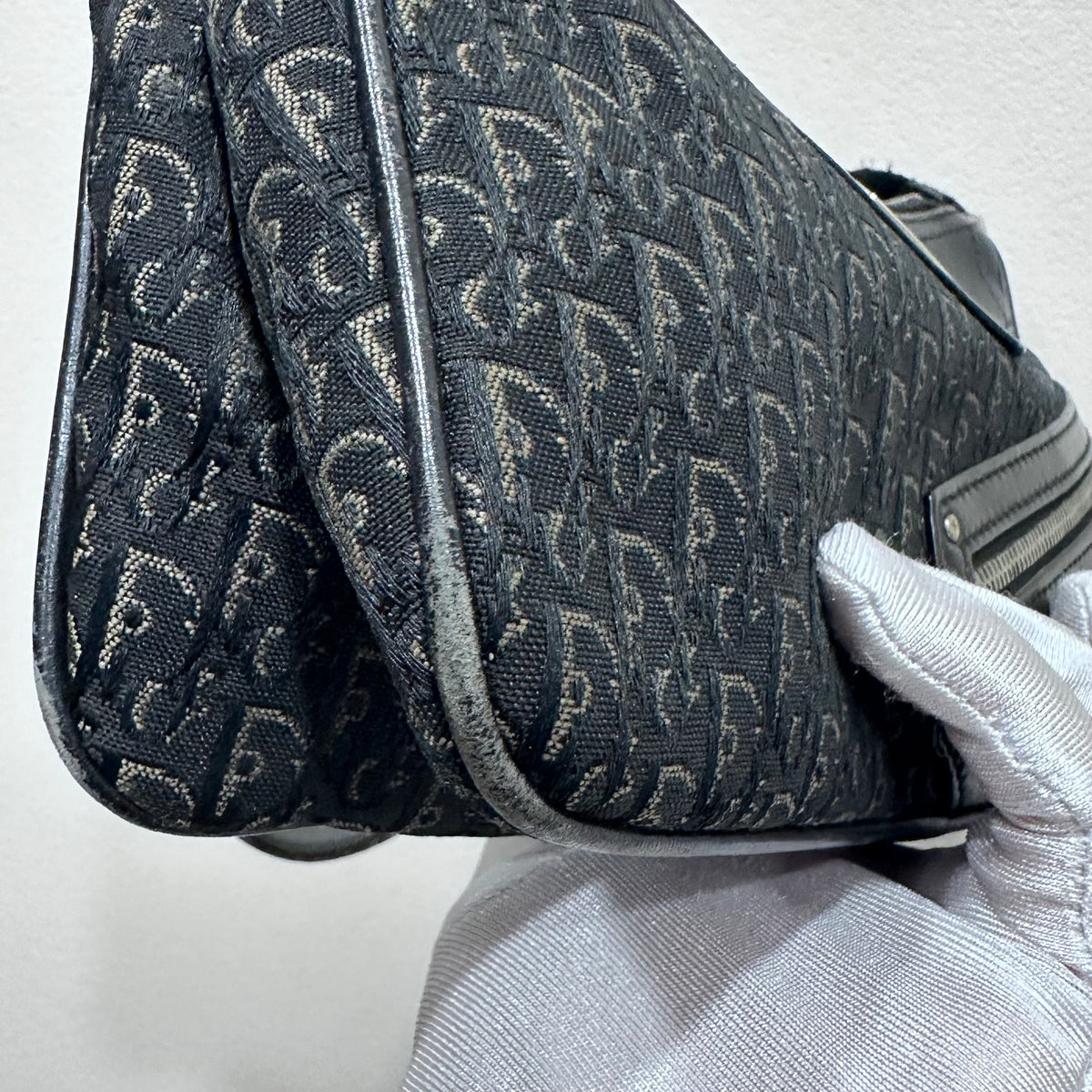 CHRISTIAN DIOR Street Chic Trotter One-Shoulder Bag designed by John Galliano Early 2000s