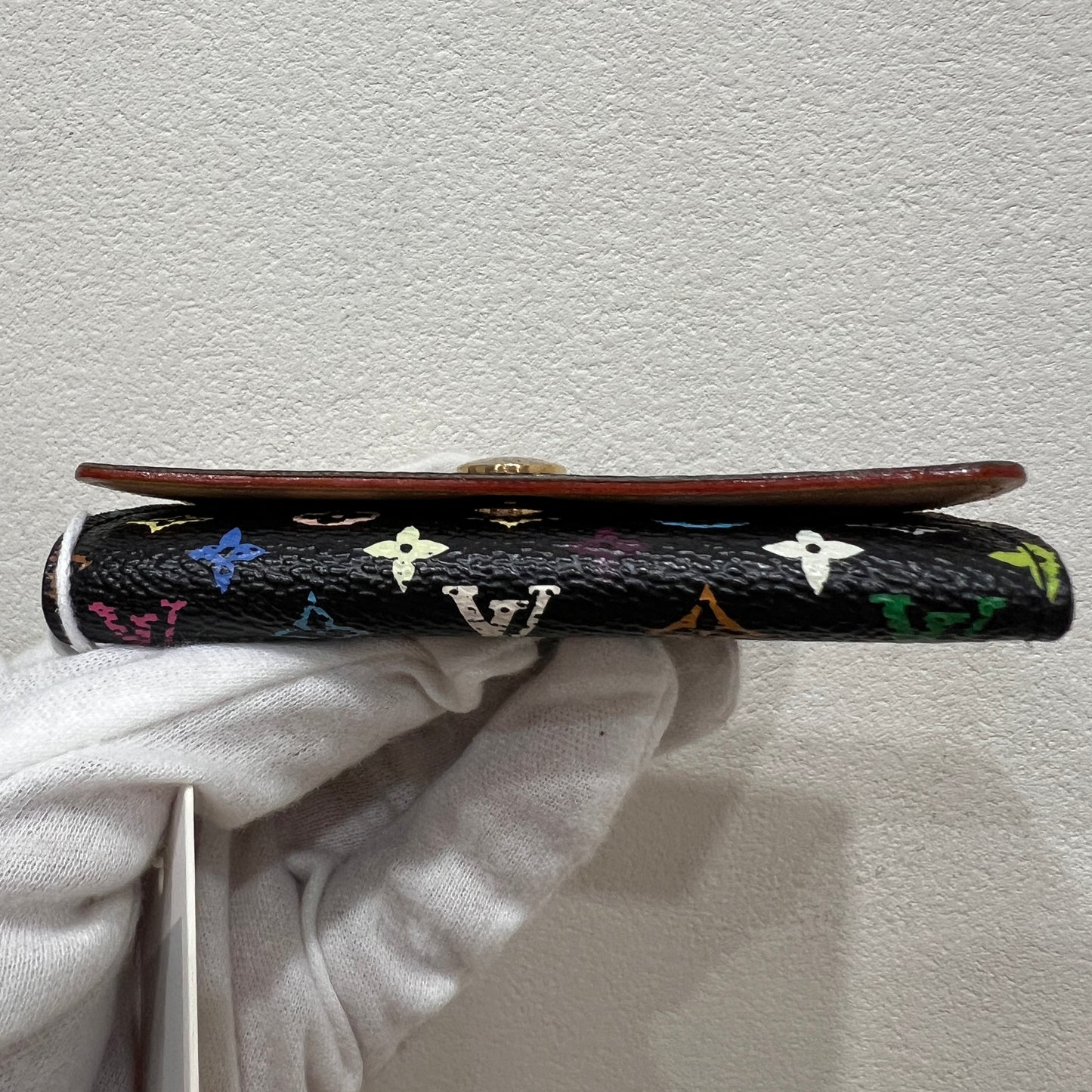 LOUIS VUITTON Murakami Key Holder (Black)