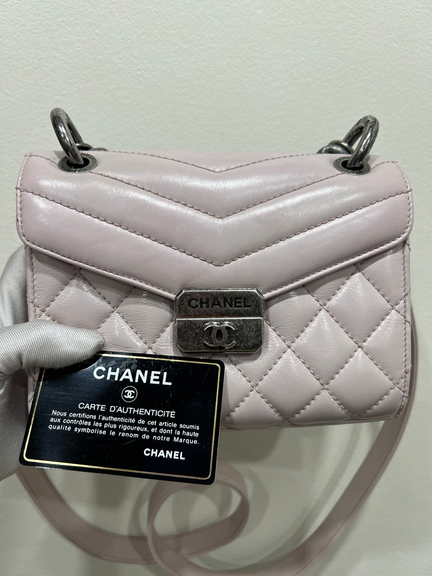 CHANEL Mini Mad About Quilting Pink Flap