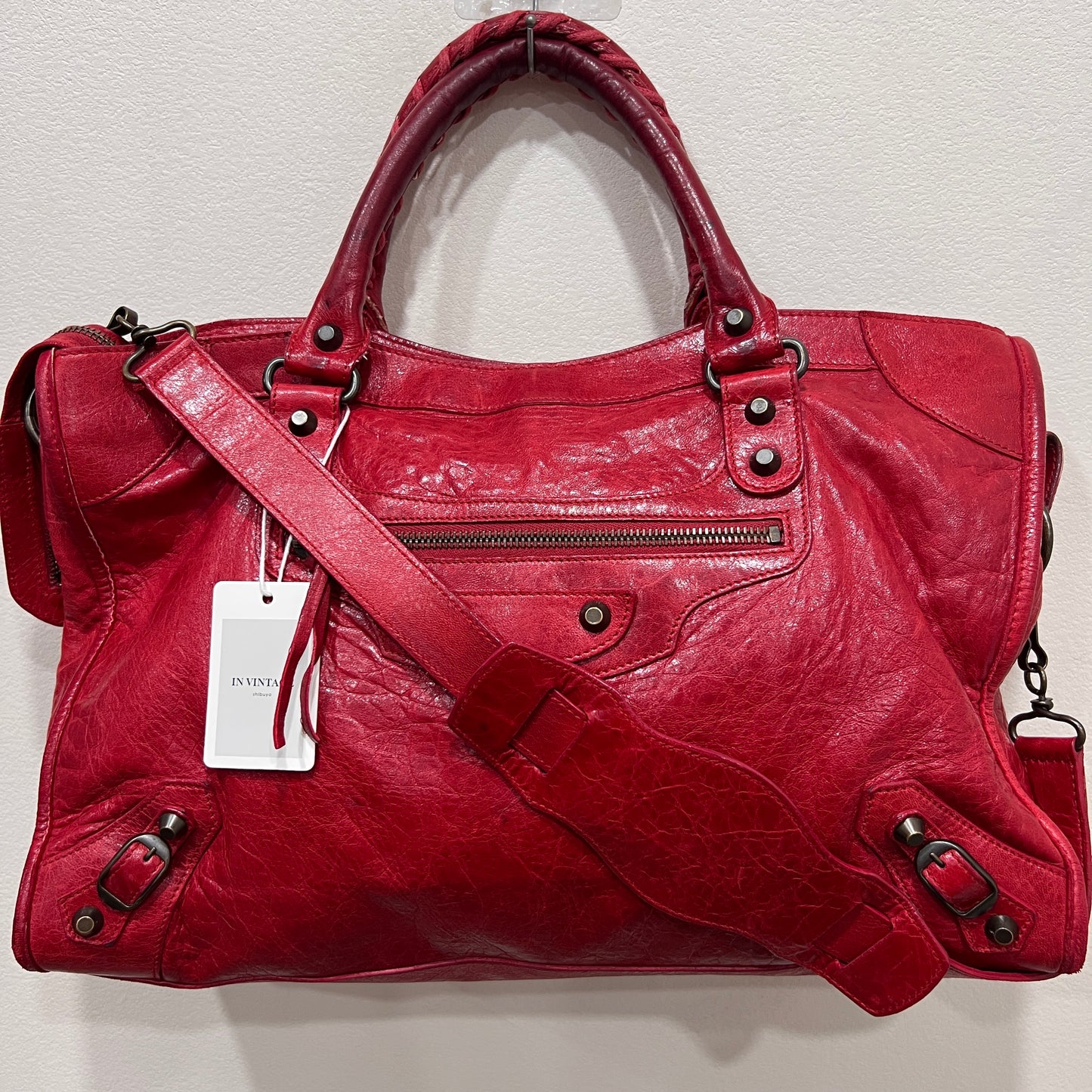BALENCIAGA City Bag Red Medium