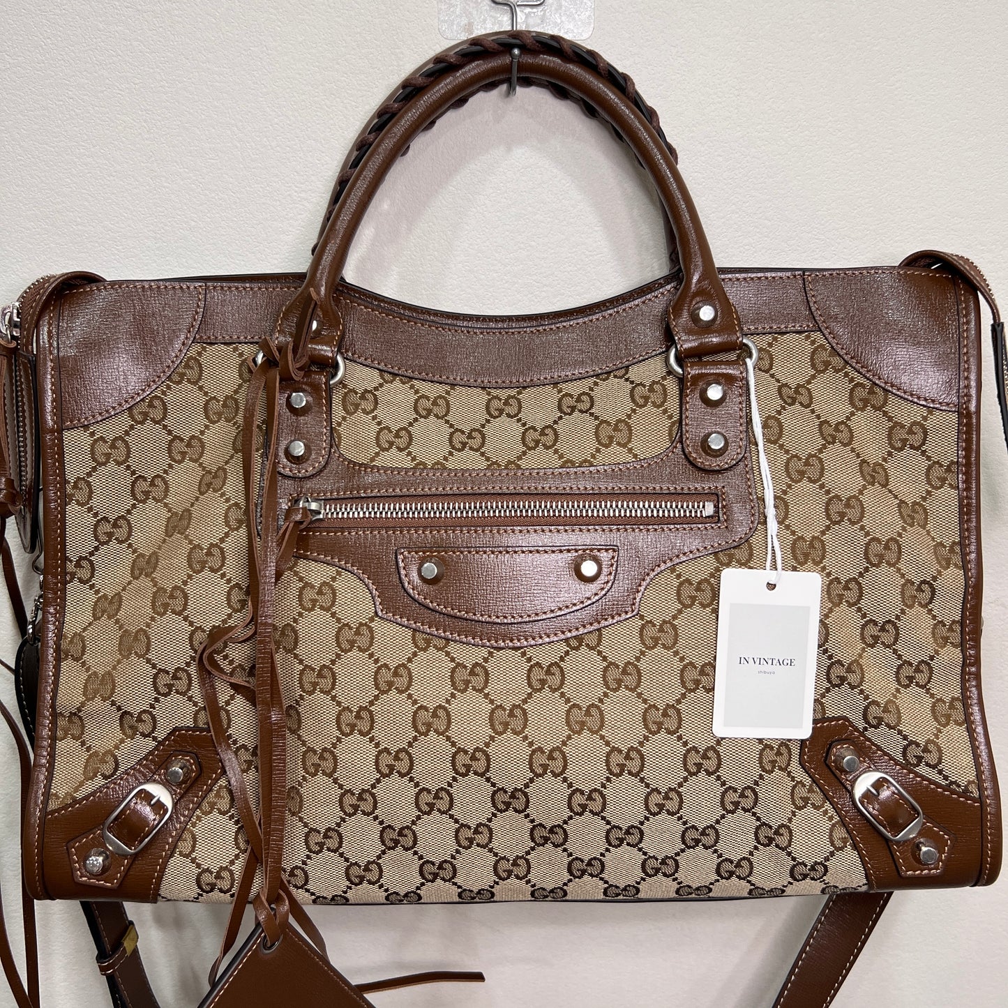 BALENCIAGA x GUCCI City Bag