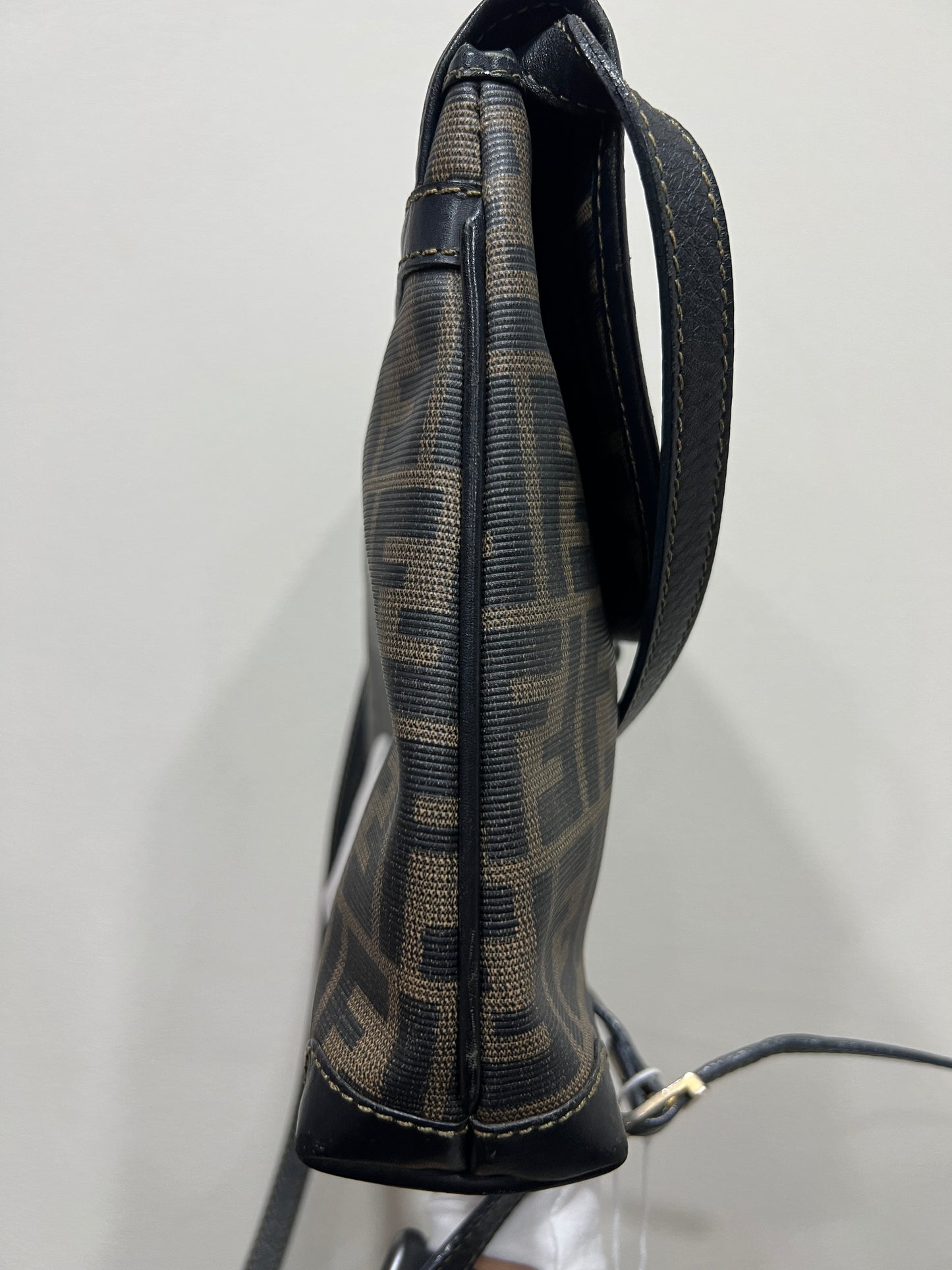 FENDI Vintage PVC Shoulder Bag