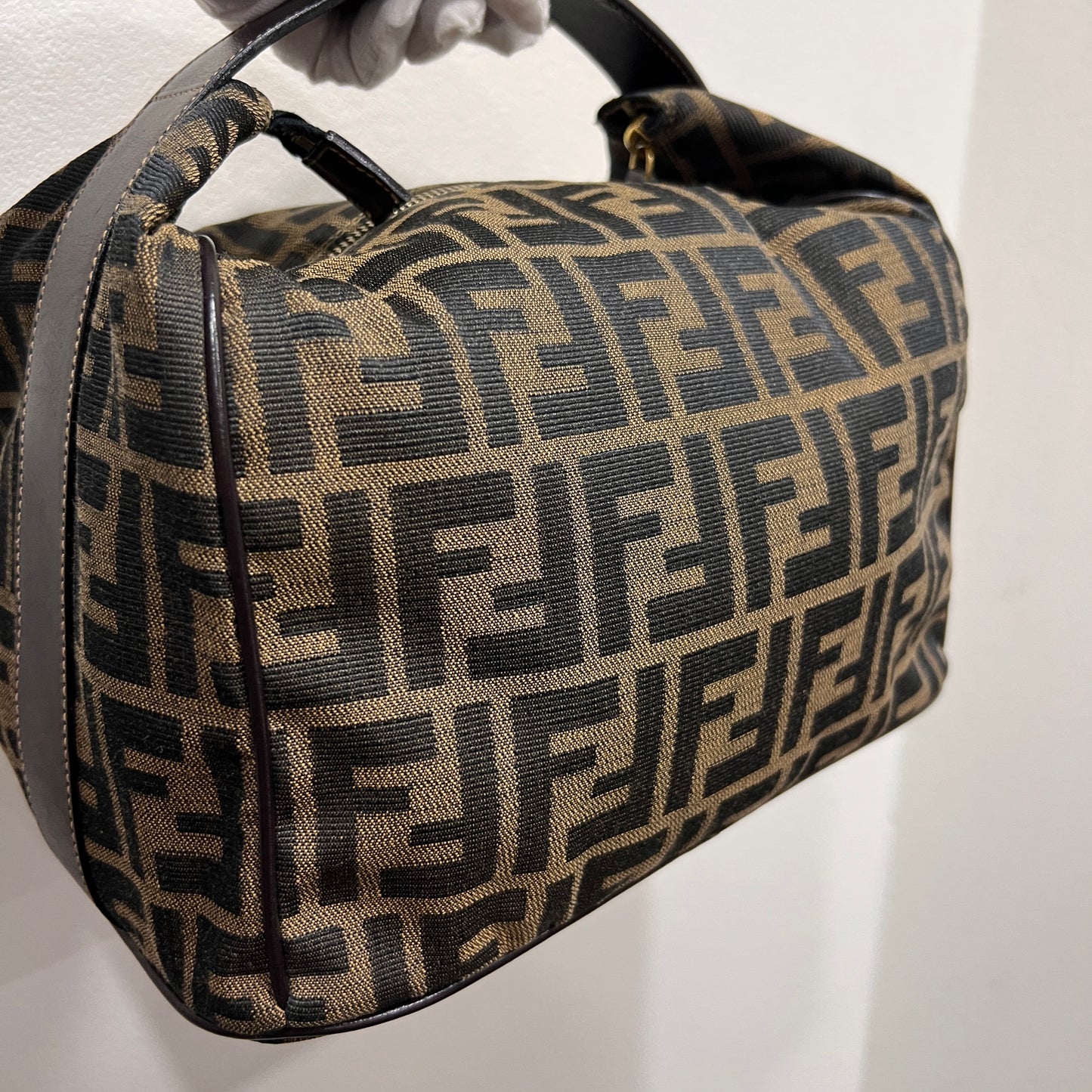 FENDI Zucca Vanity Bag 24cm