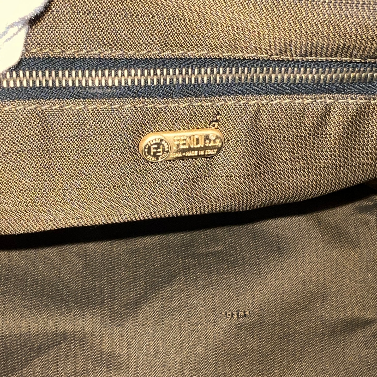 FENDI Zucca Vanity Bag 24cm