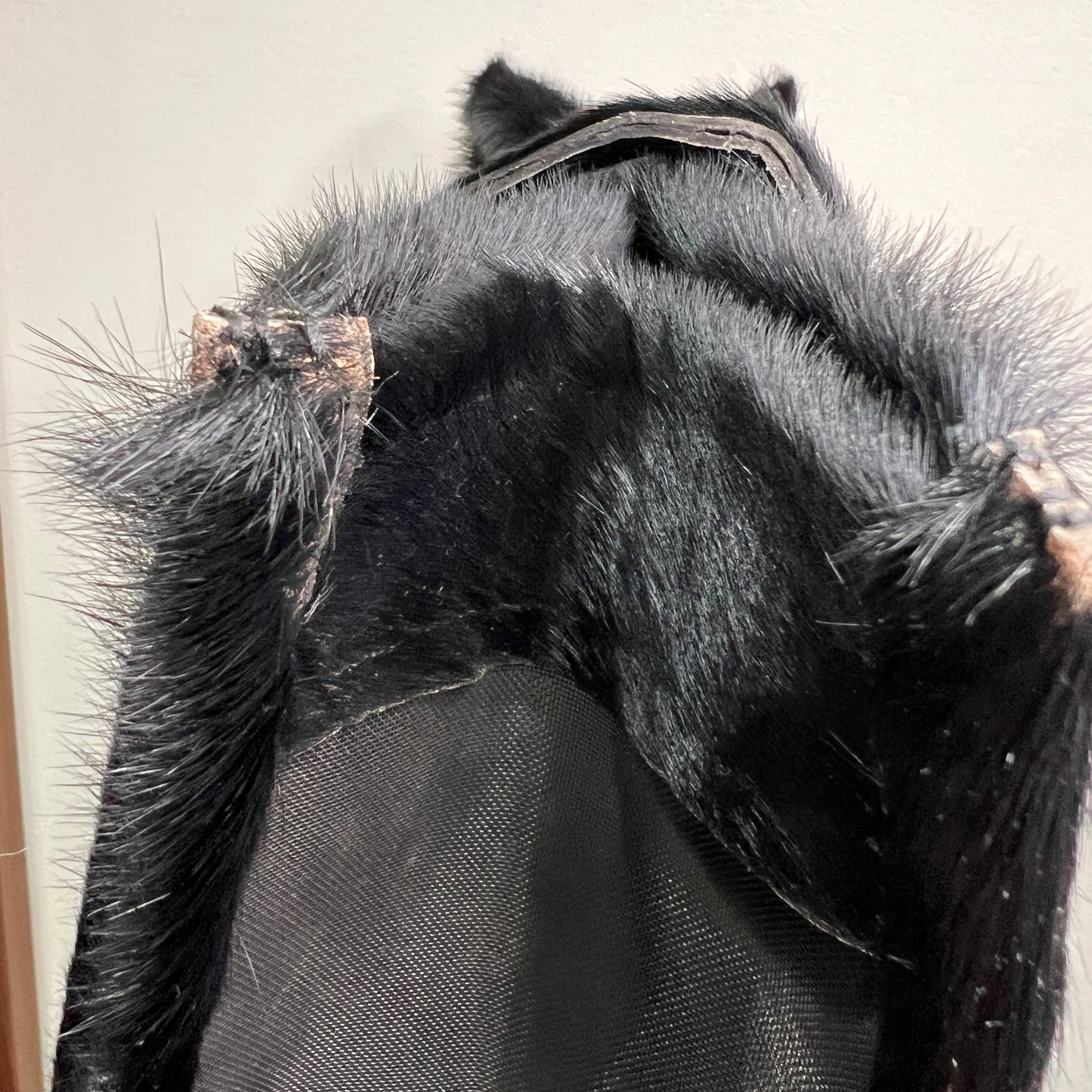 FENDI FF Zucca Black Mesh Tote Bag (264201)