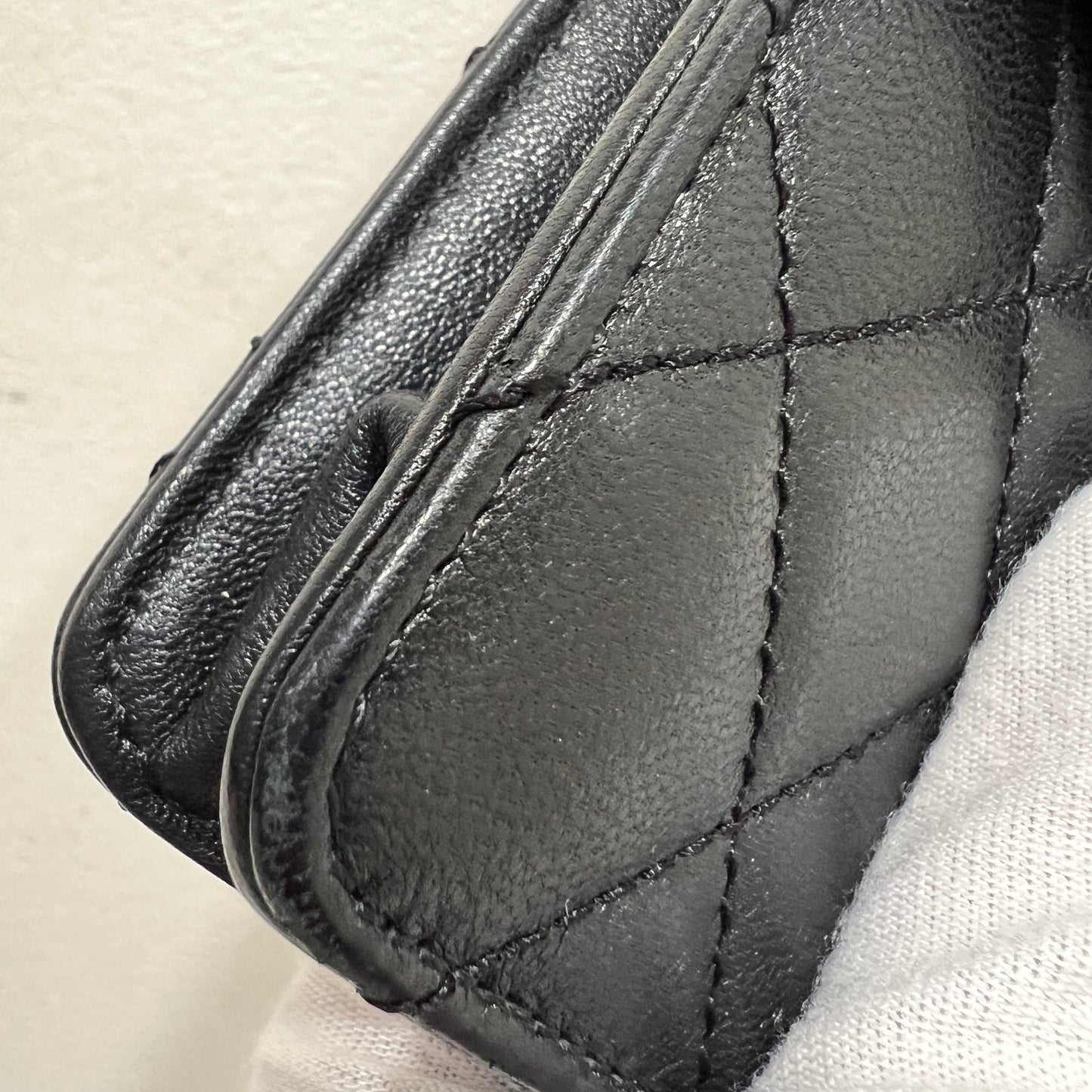 CHANEL Mini Chic Pearl Flap Bag Quilted