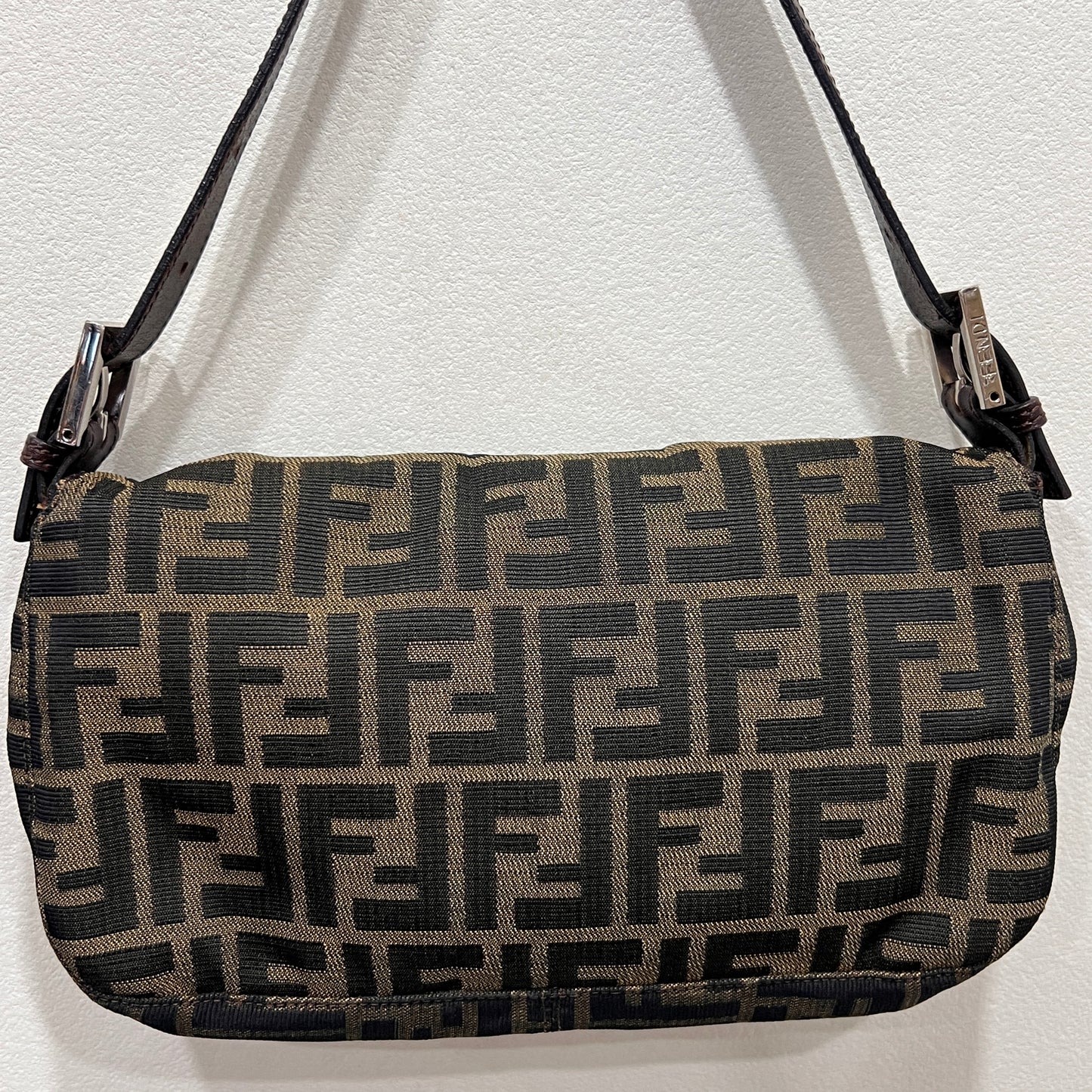 FENDI Baguette in Silver Hardware