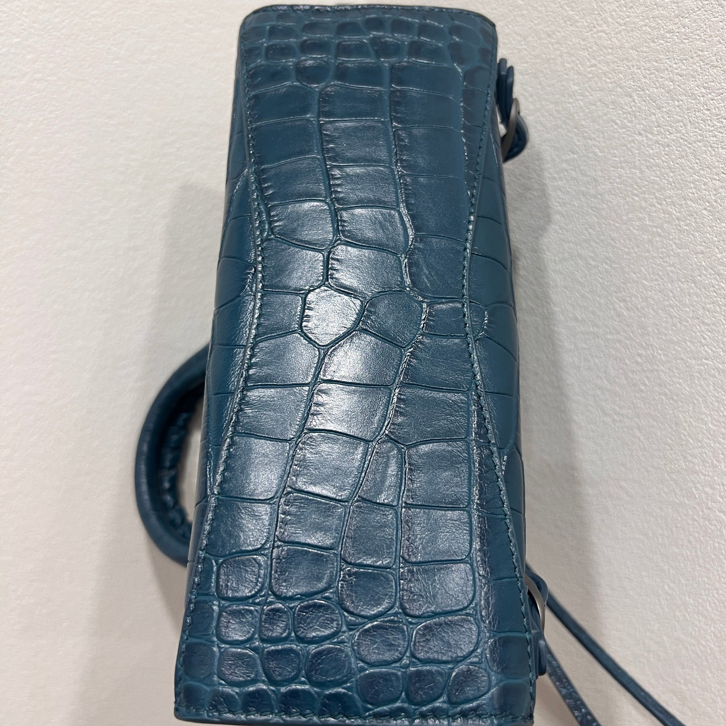 BALENCIAGA Mini City Crocodile