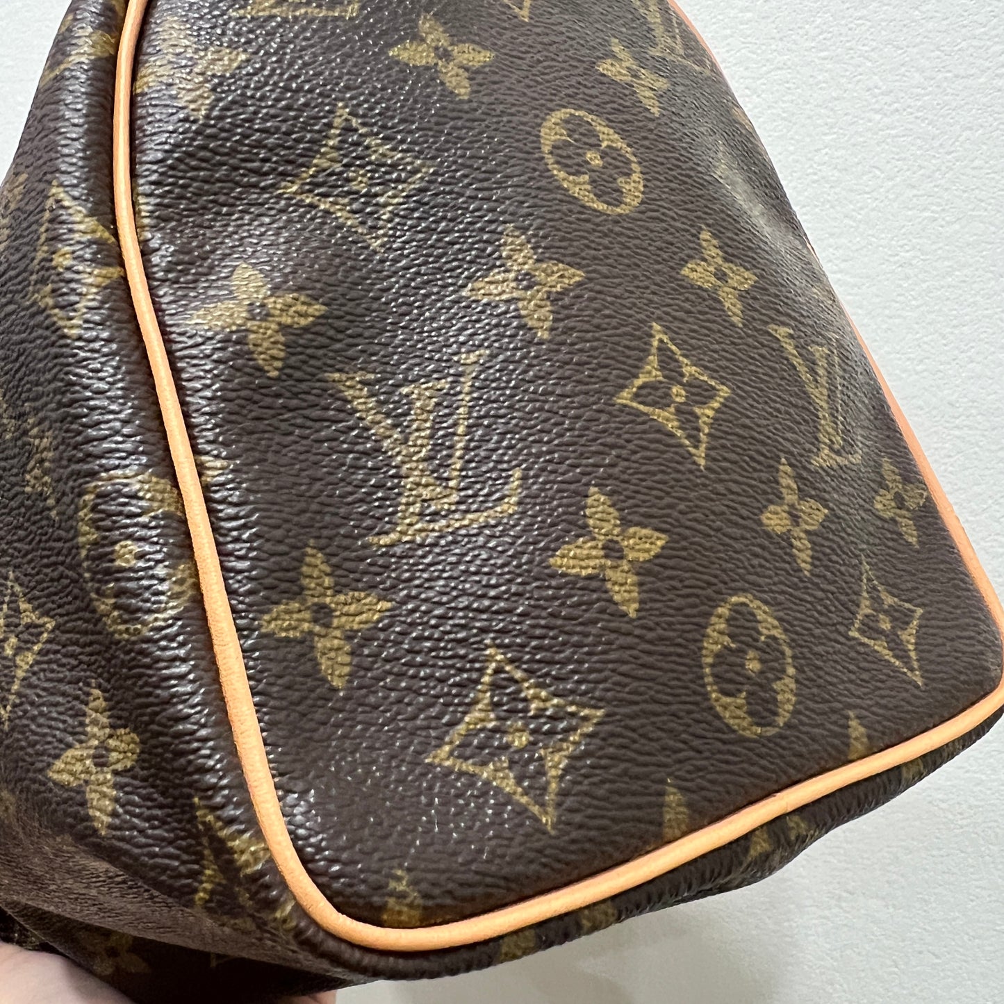 LOUIS VUITTON Speedy 25 (Vachetta Replaced!)