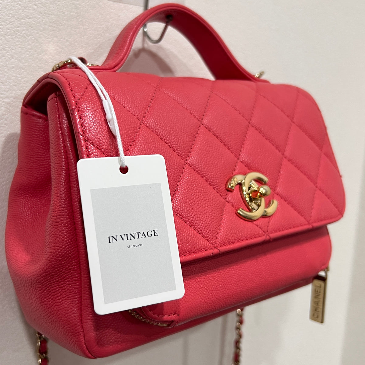CHANEL Business Affinity Quilted Caviar