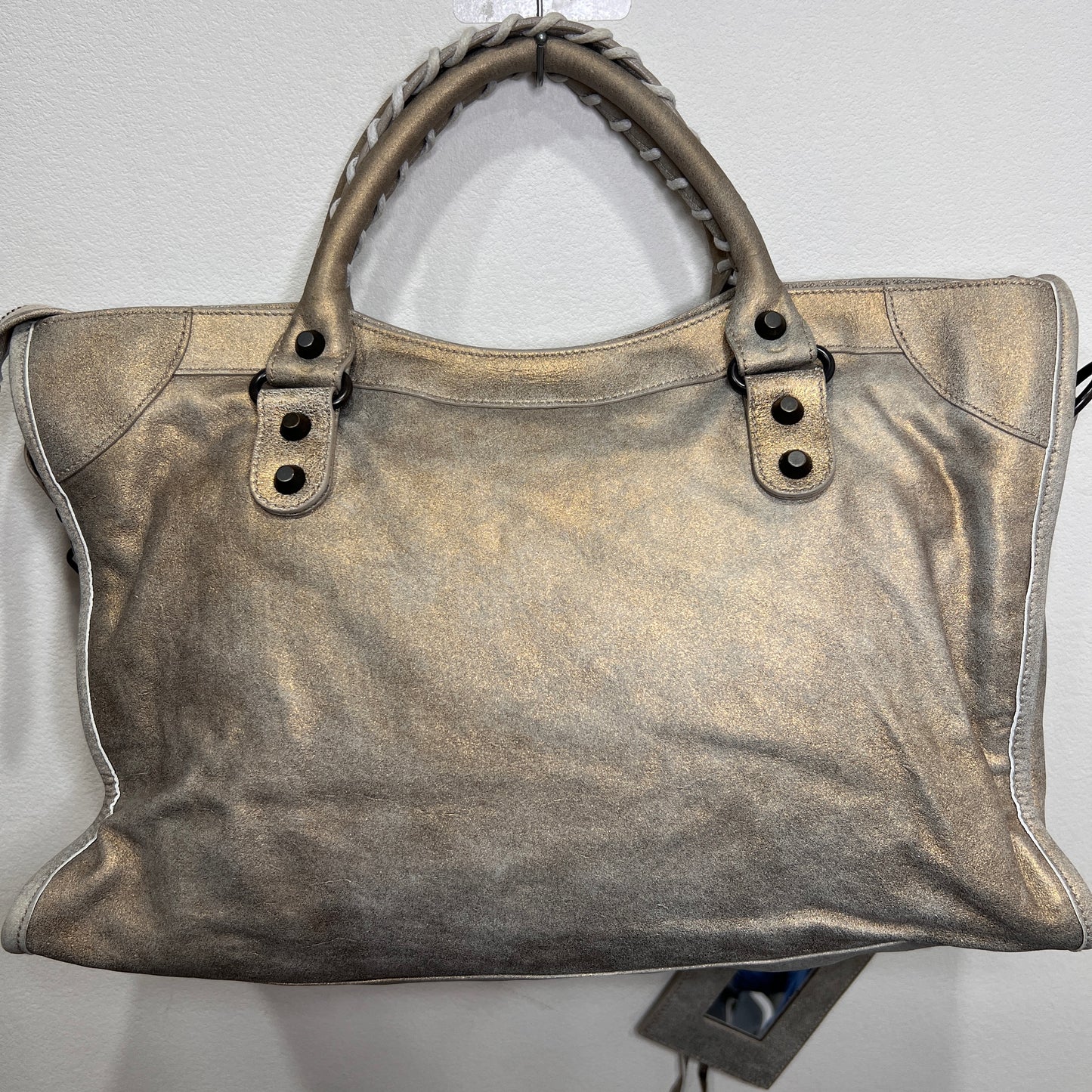BALENCIAGA City Bag pearlescent