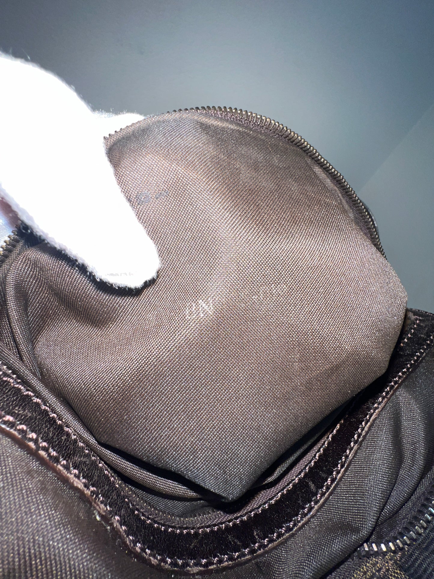 FENDI Tobacco Zucca Handbag