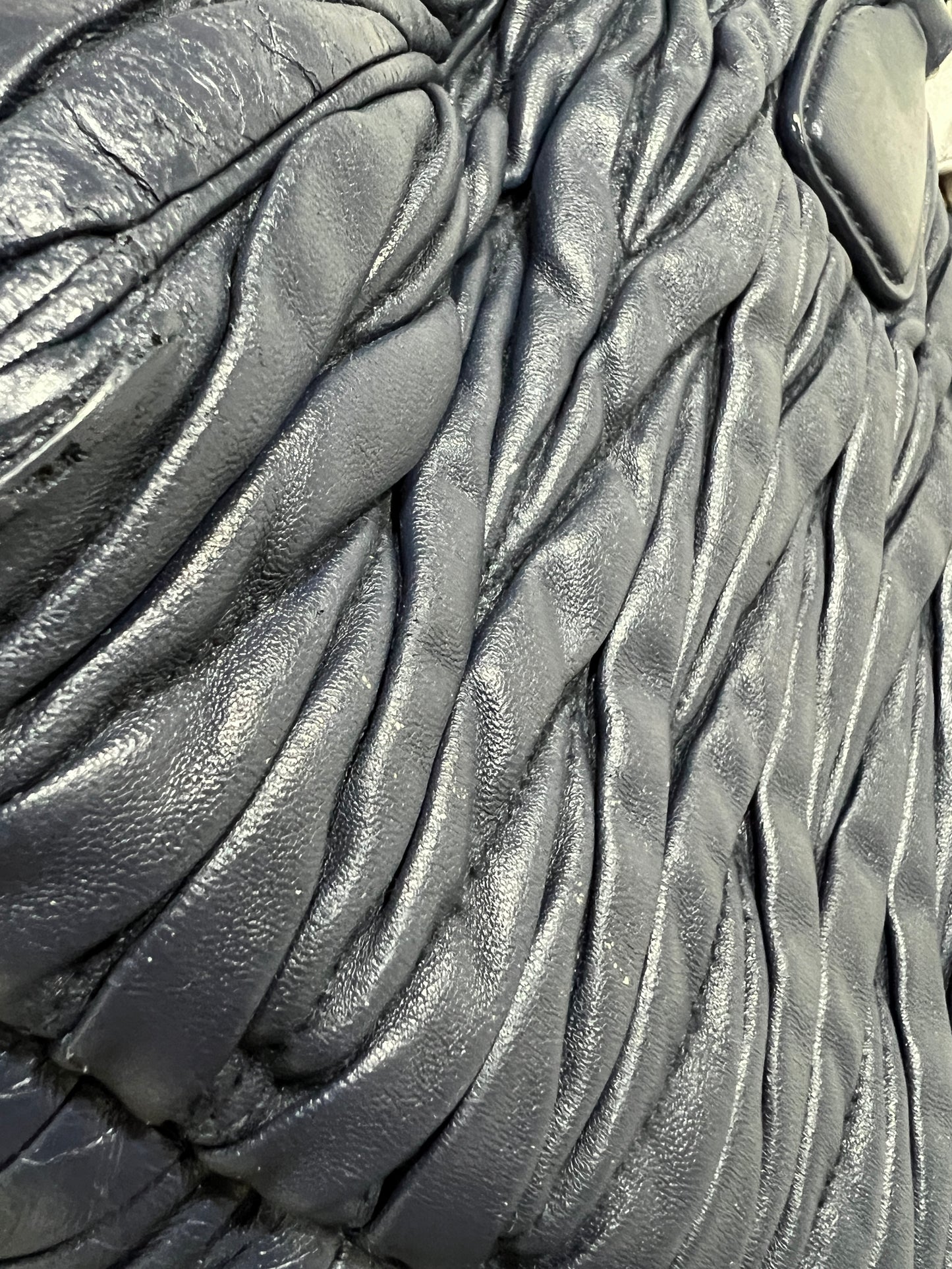 MIU MIU Matelasse Leather Handbag/Crossbody