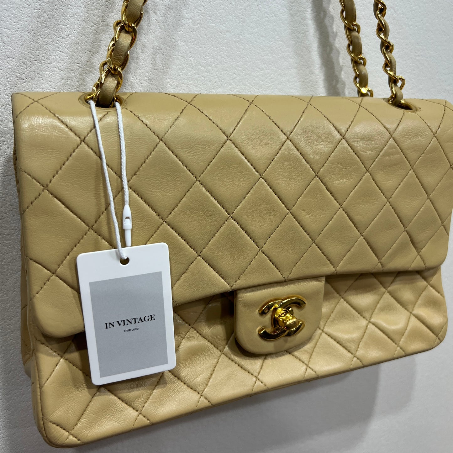 CHANEL Double Flap Beige 1992‘s