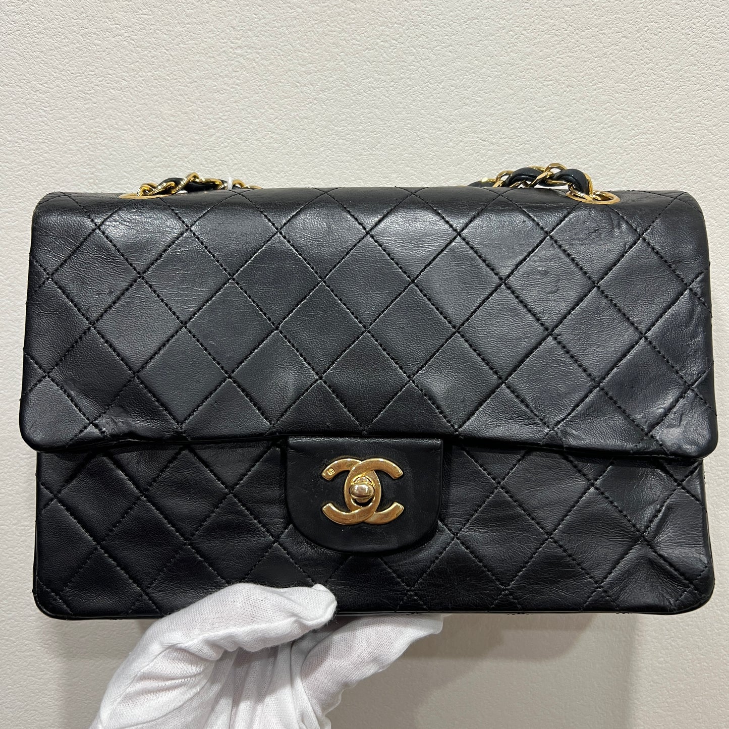 CHANEL DOUBLE FLAP 24K GOLD