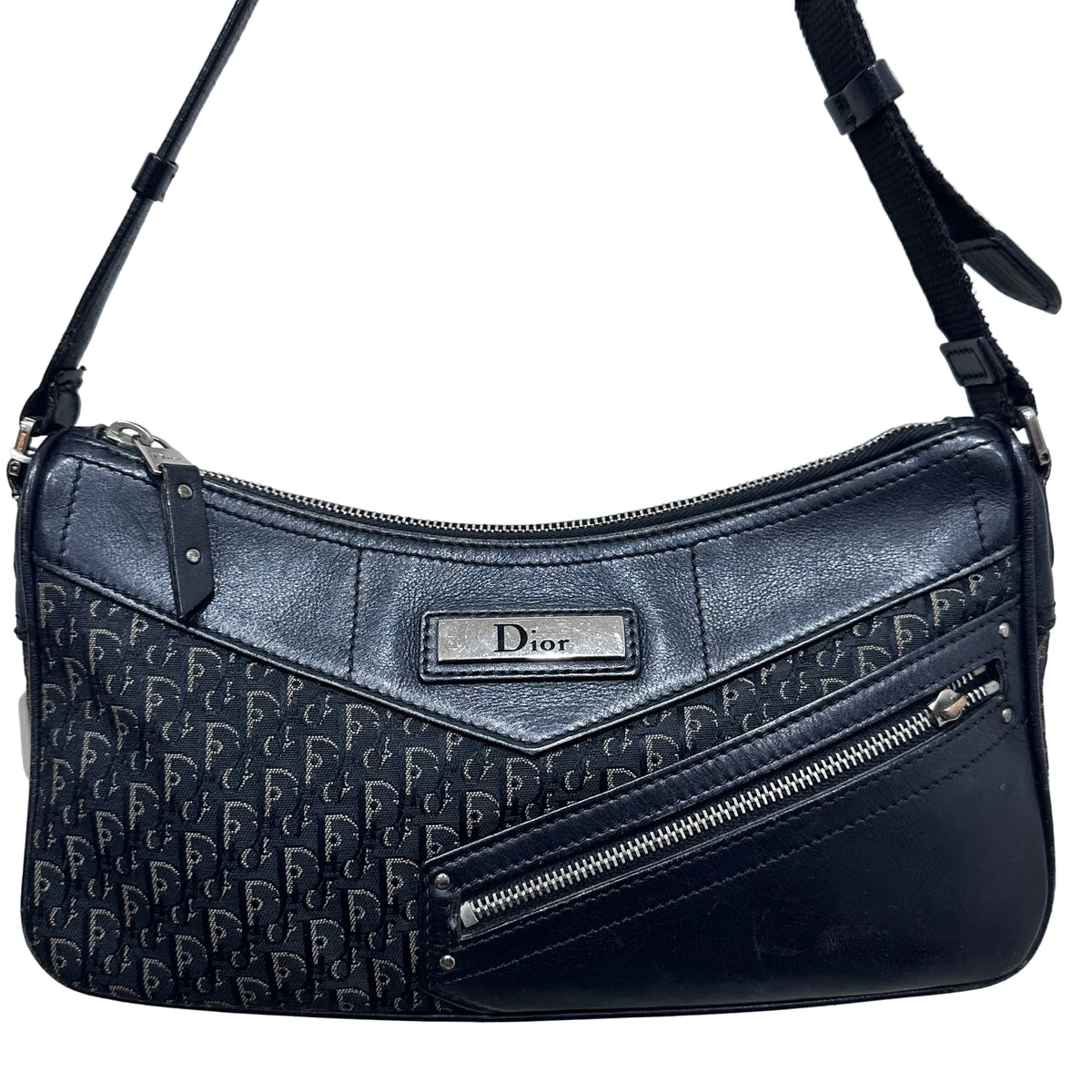 CHRISTIAN DIOR Street Chic Trotter One-Shoulder Bag designed by John Galliano Early 2000s