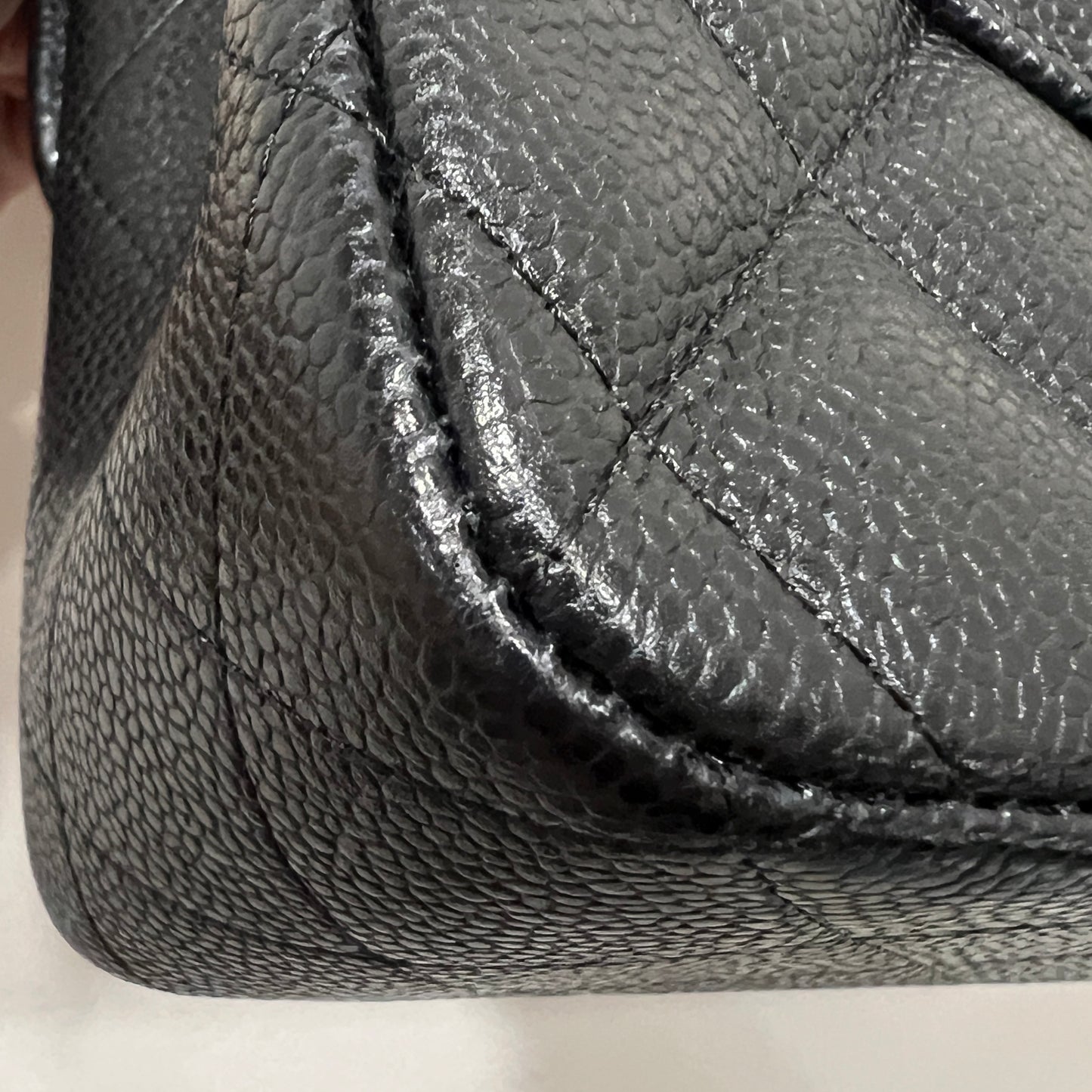 CHANEL Caviar Jumbo Double Flap
