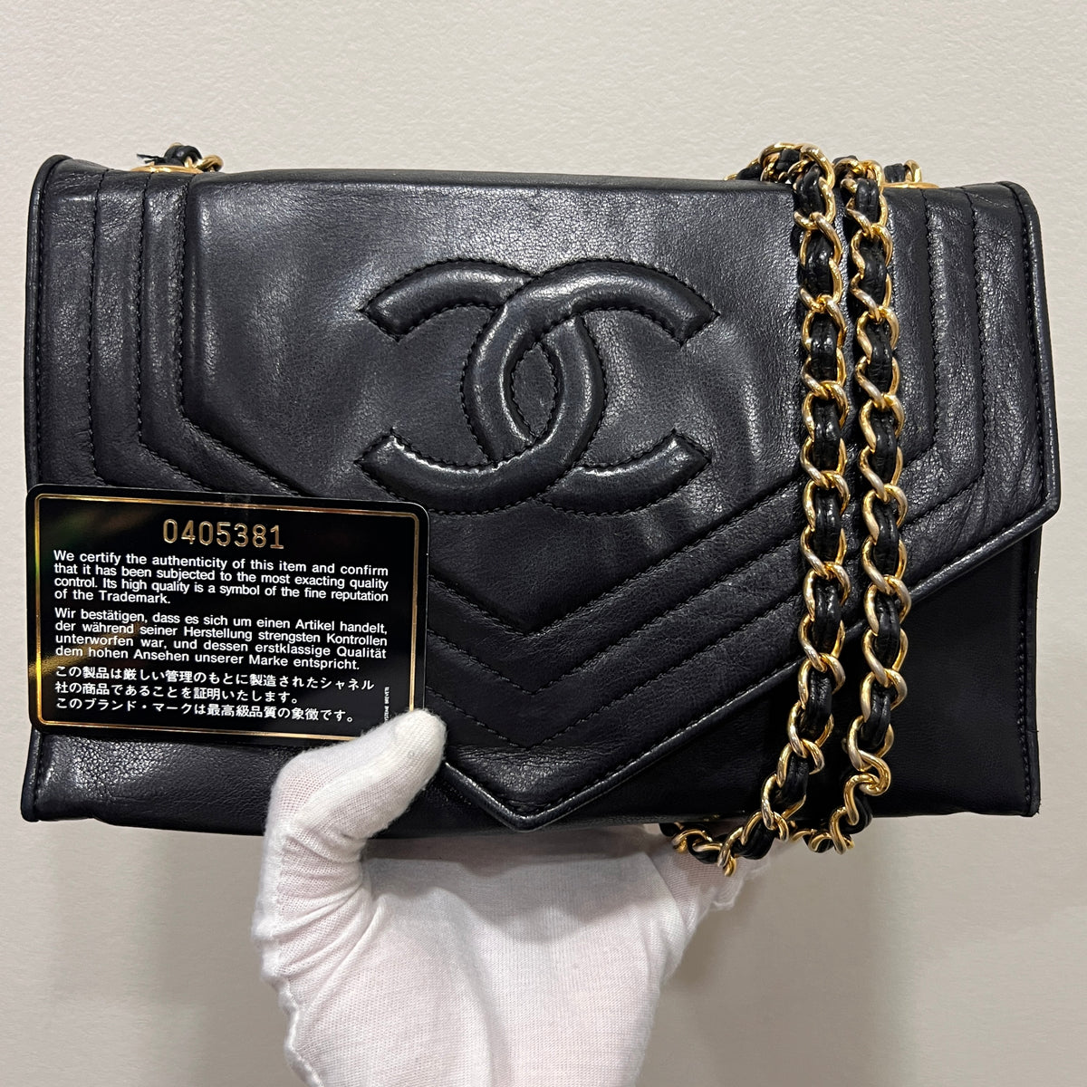 CHANEL CC Envelope Flap Bag