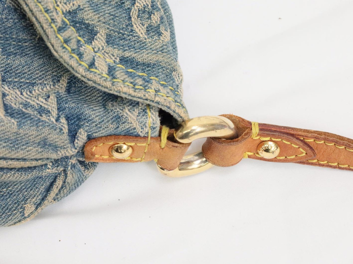 LOUIS VUITTON Denim Mini Pleaty