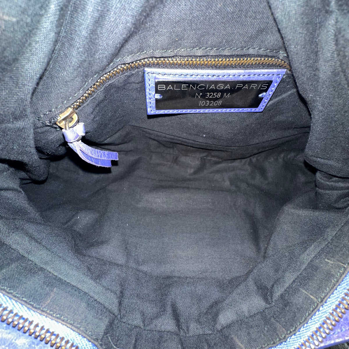 BALENCIAGA The First Bag Purple