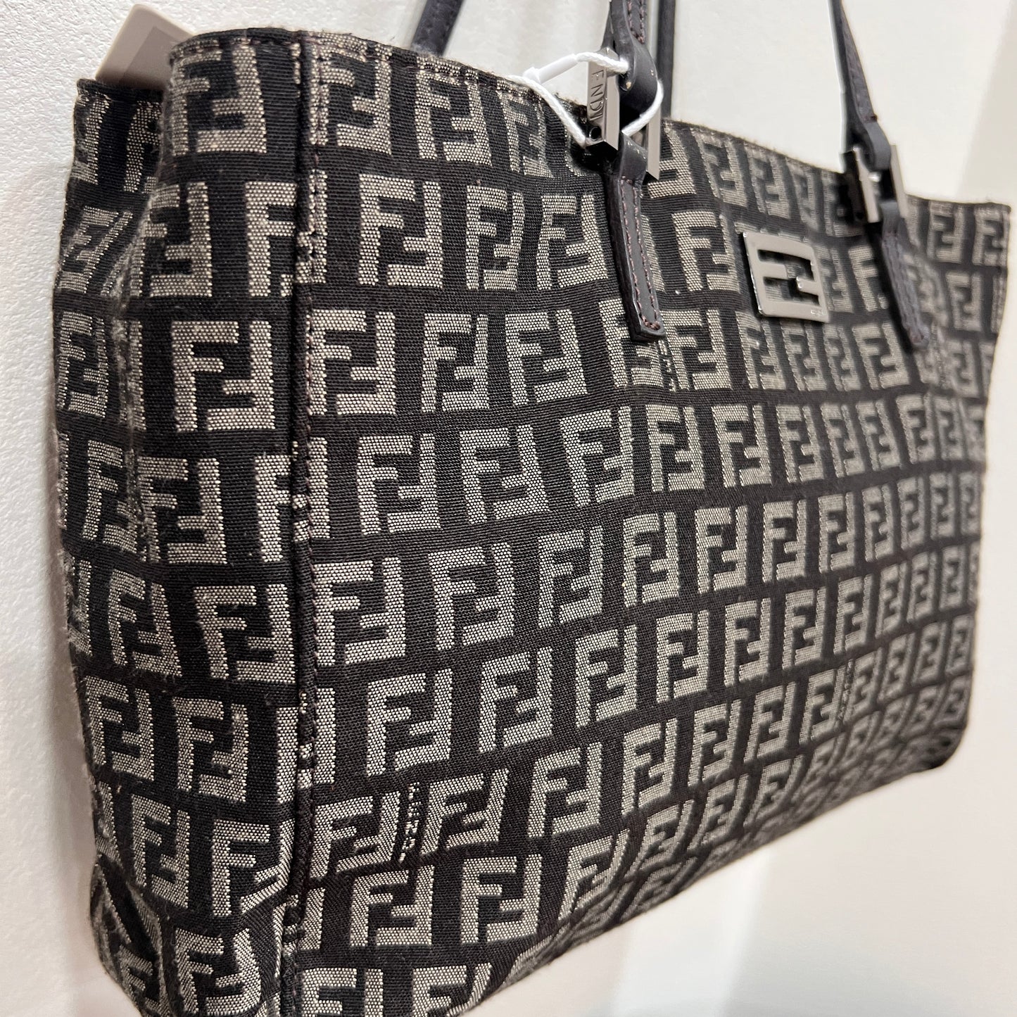 FENDI Zuccino Tote Bag