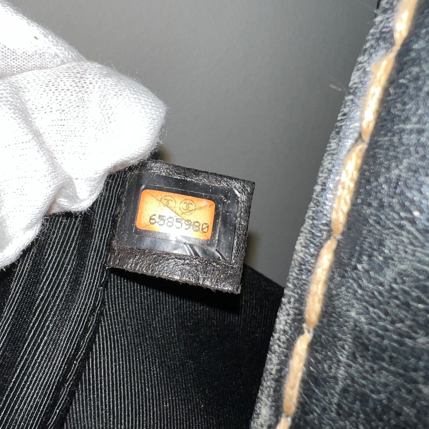 CHANEL V stitch Handbag