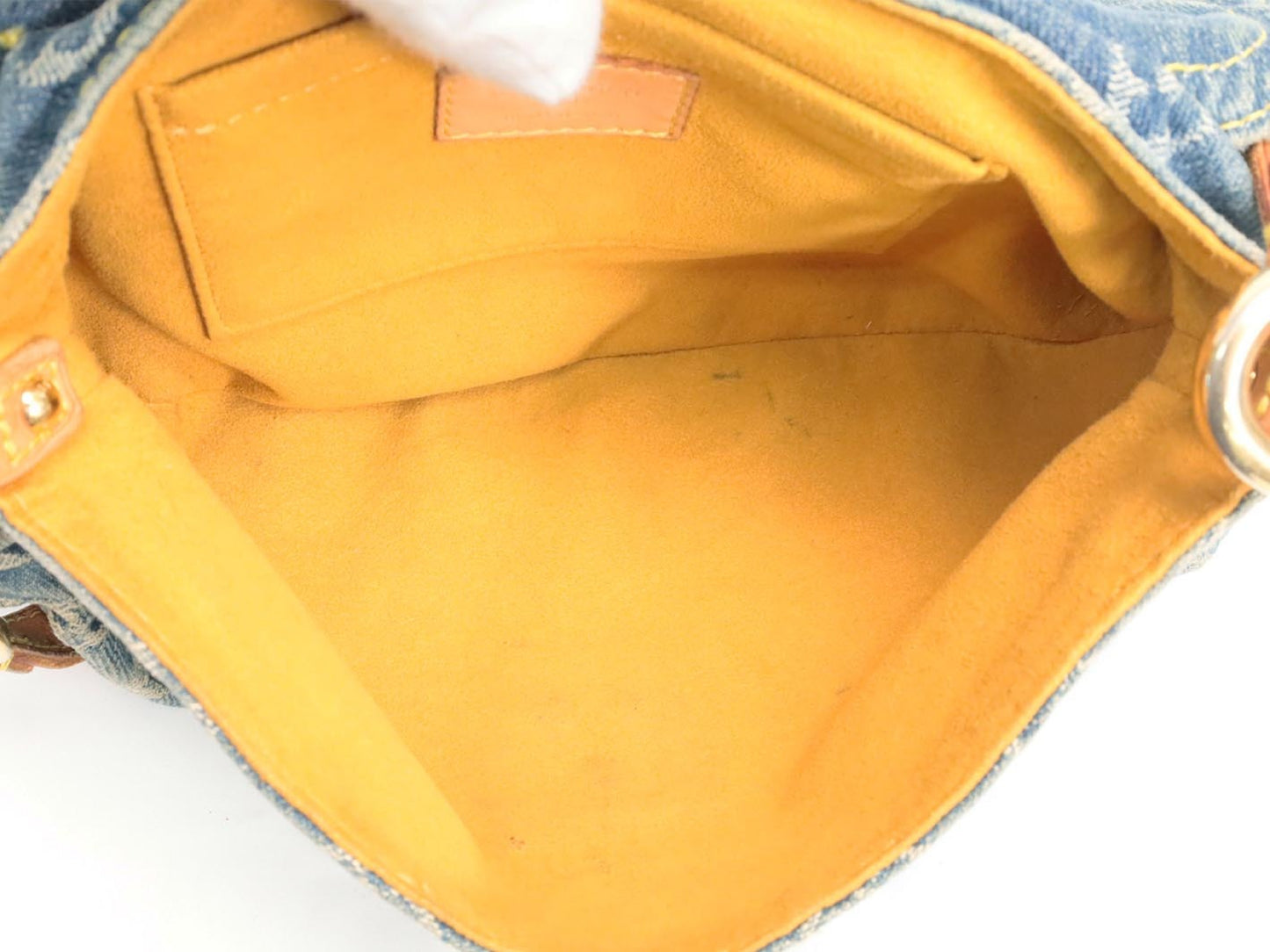 LOUIS VUITTON Denim Mini Pleaty