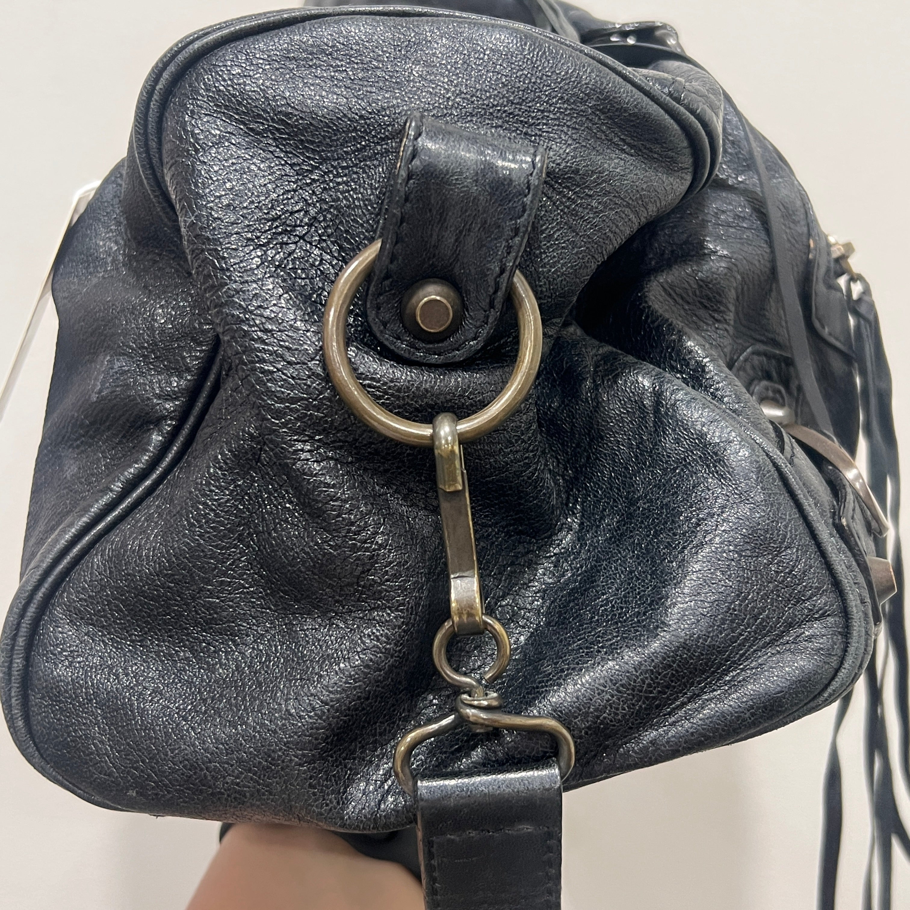 BALENCIAGA Black Twiggy Leather – In Vintage