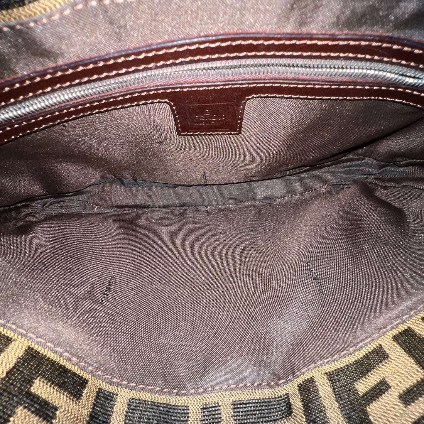 FENDI Zucca Shoulder Bag