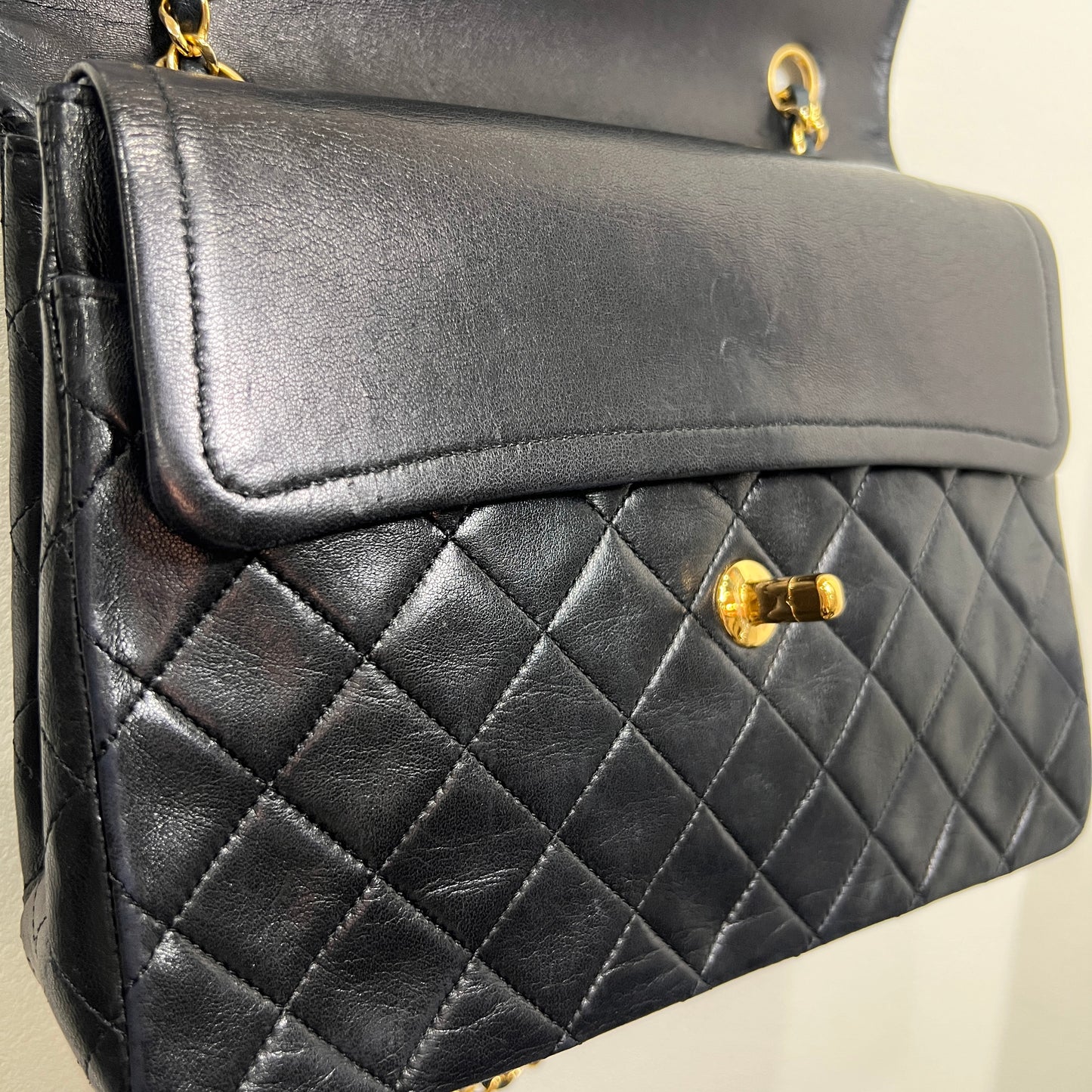 CHANEL CLASSIC Double Flap 25cm 24kGold