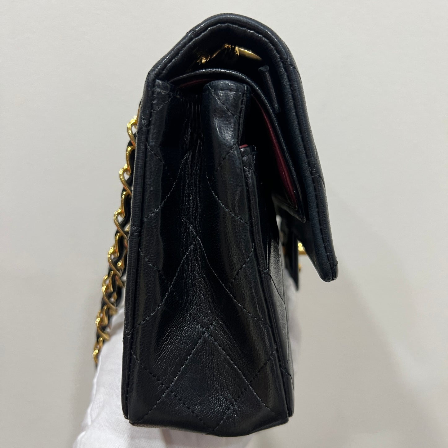 CHANEL Classic Double Flap 24k Gold 23cm