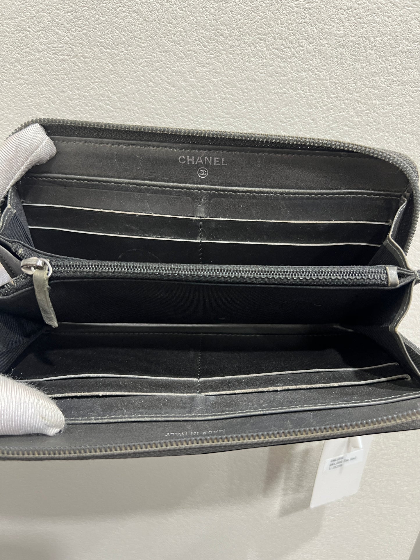 CHANEL Timeless Caviar Leather Wallet