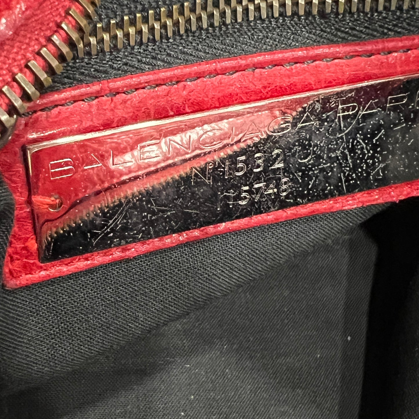 BALENCIAGA City Bag Red Medium